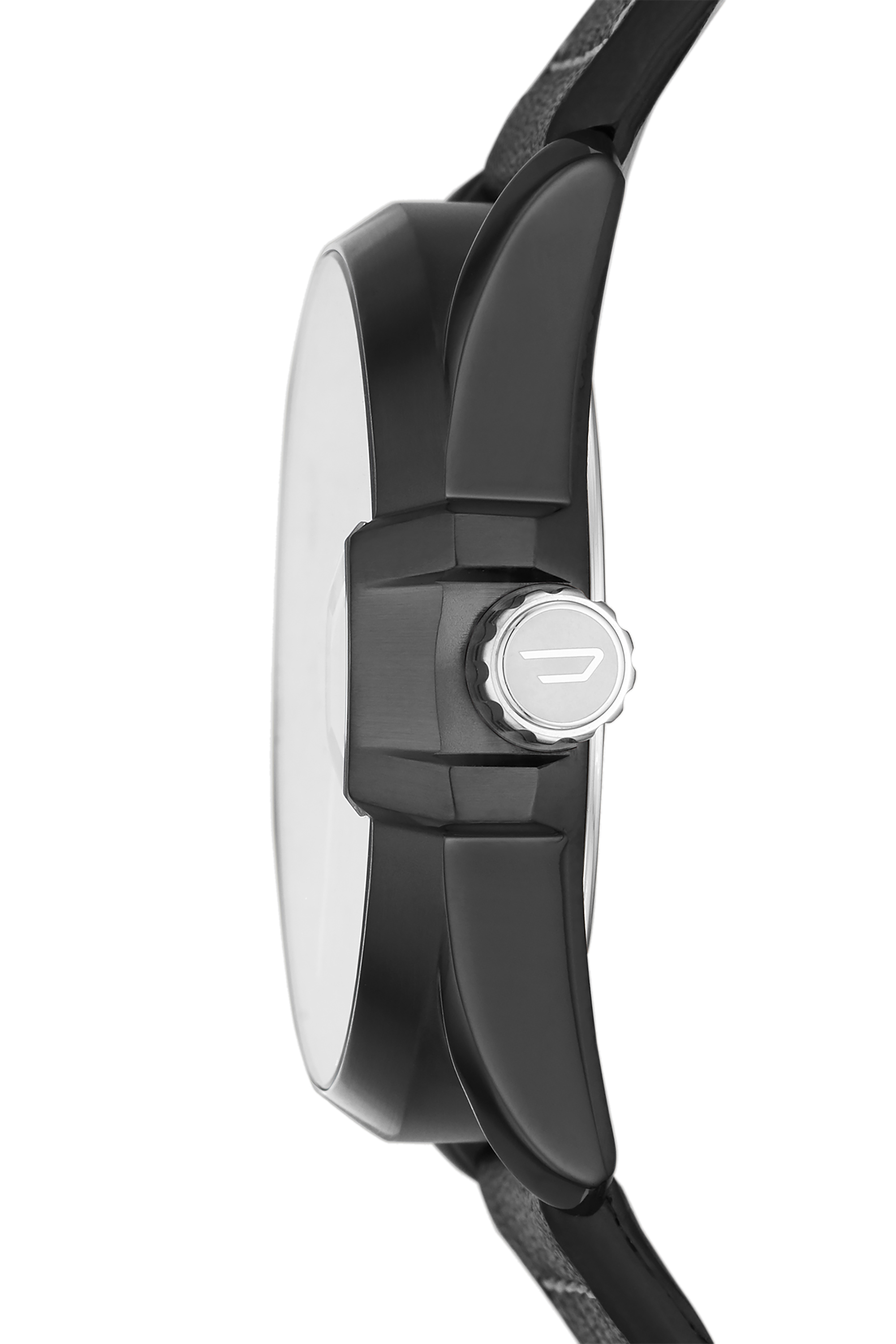 Diesel - DZ1924, Herren MS9-Set mit Armband und Uhr mit drei Zeigern und Lederarmband in Schwarz - 3