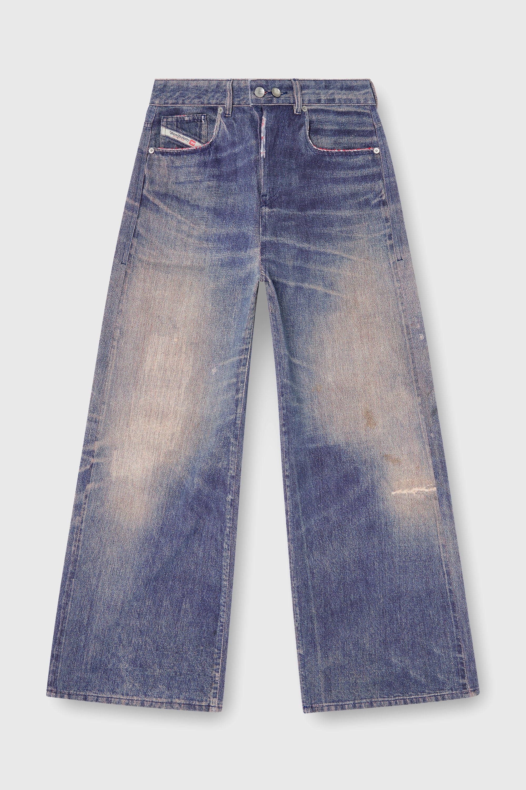 Diesel - Damen Relaxed Jeans 1996 D-Sire 09P95, Dunkelblau - 2