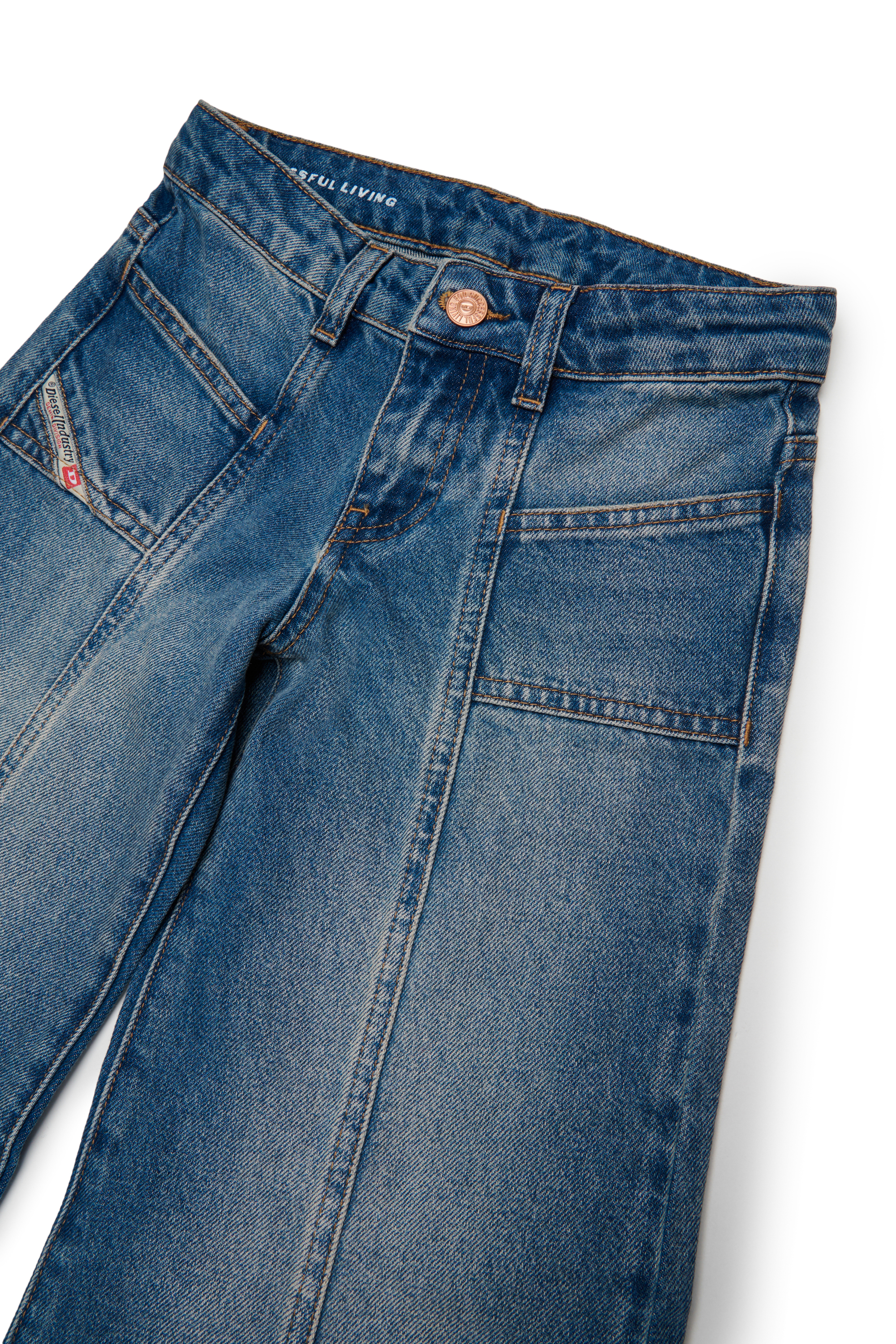 Diesel - Damen D-PAM-J, Mittelblau - 3