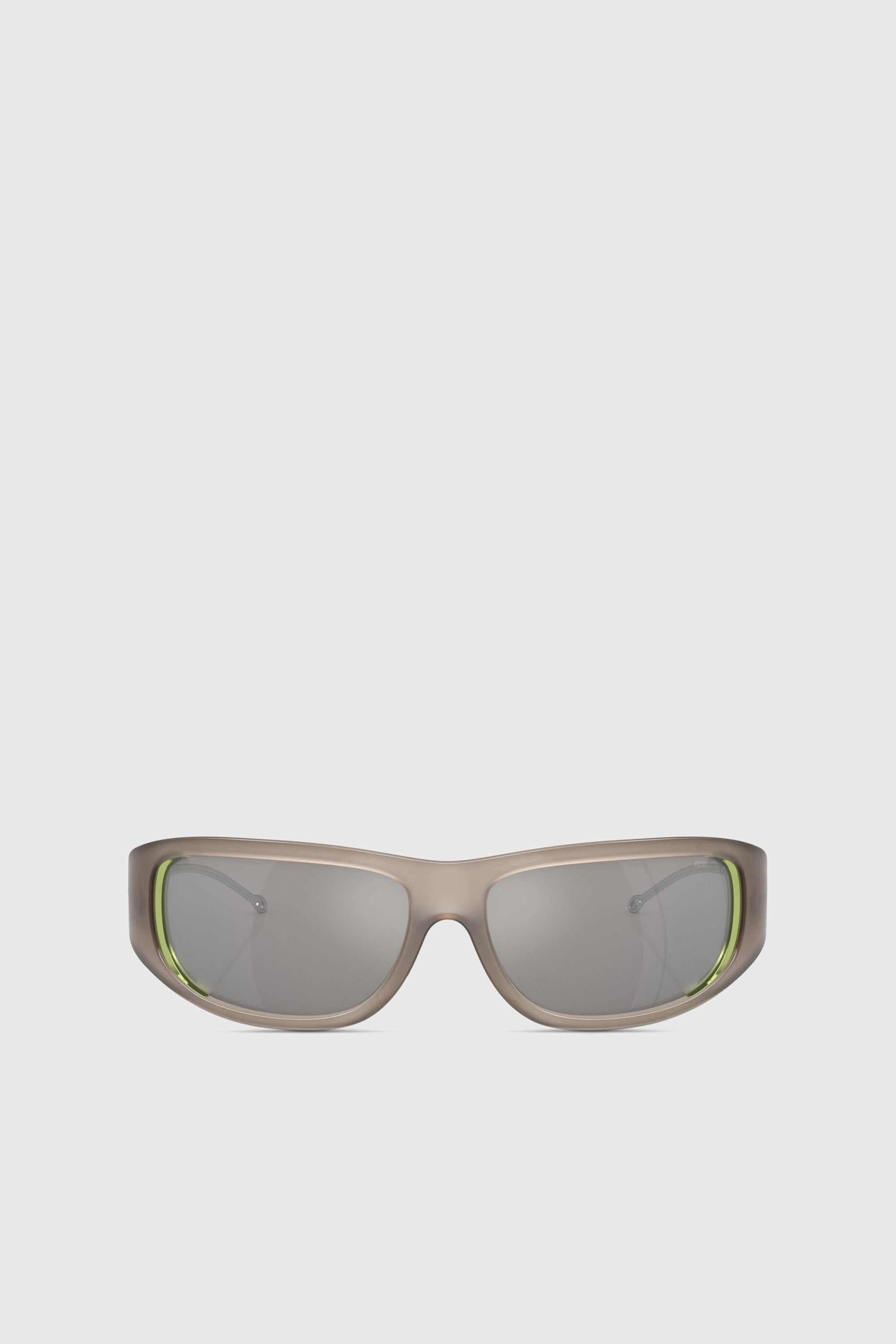 Diesel - 0DL3001 SIZE 61, Unisex Wraparound-Stil Brille in Grau - 1