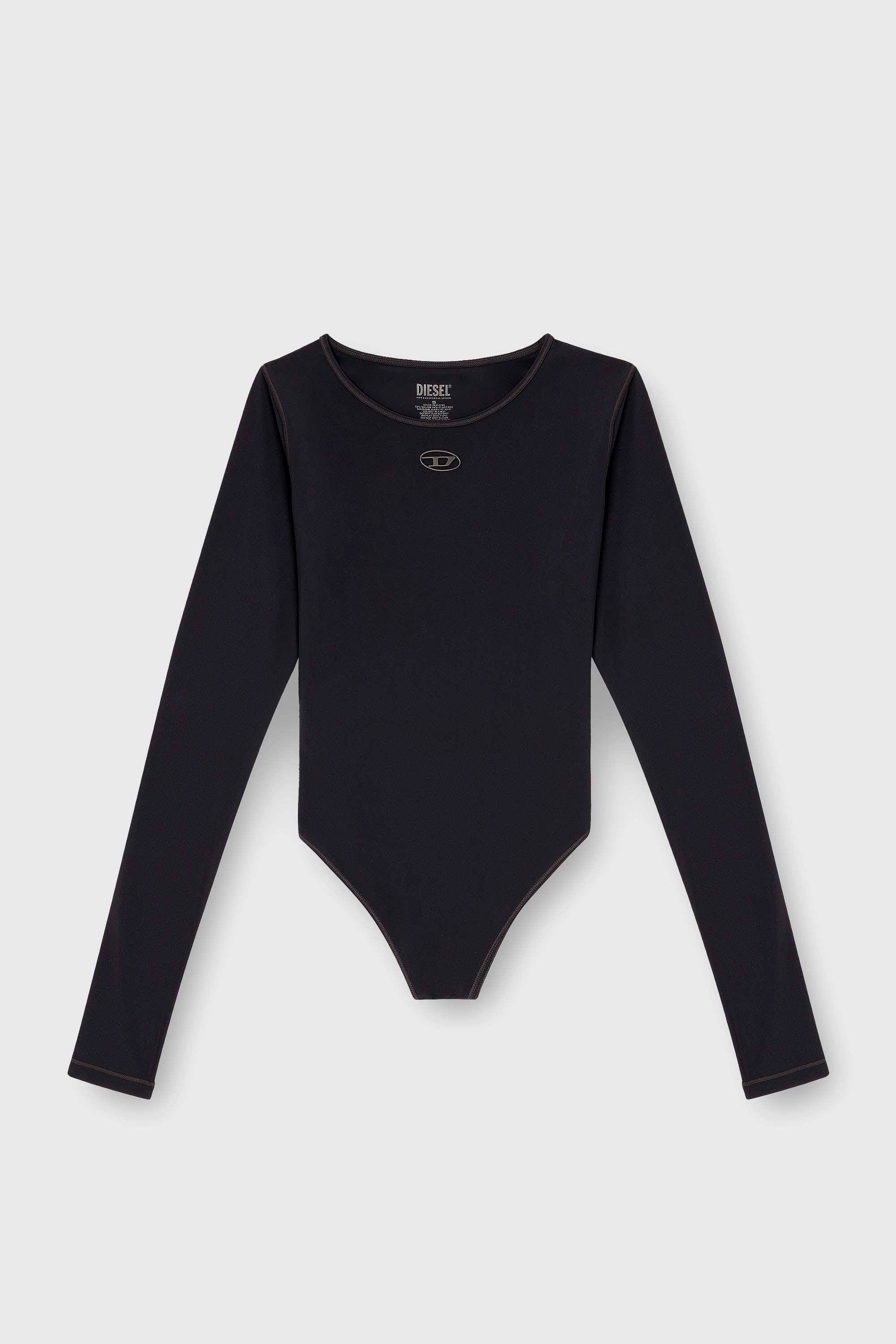 Diesel - ANGELICA-UTLT, Damen Body mit ausgeschnittenem Oval D in Schwarz - 2