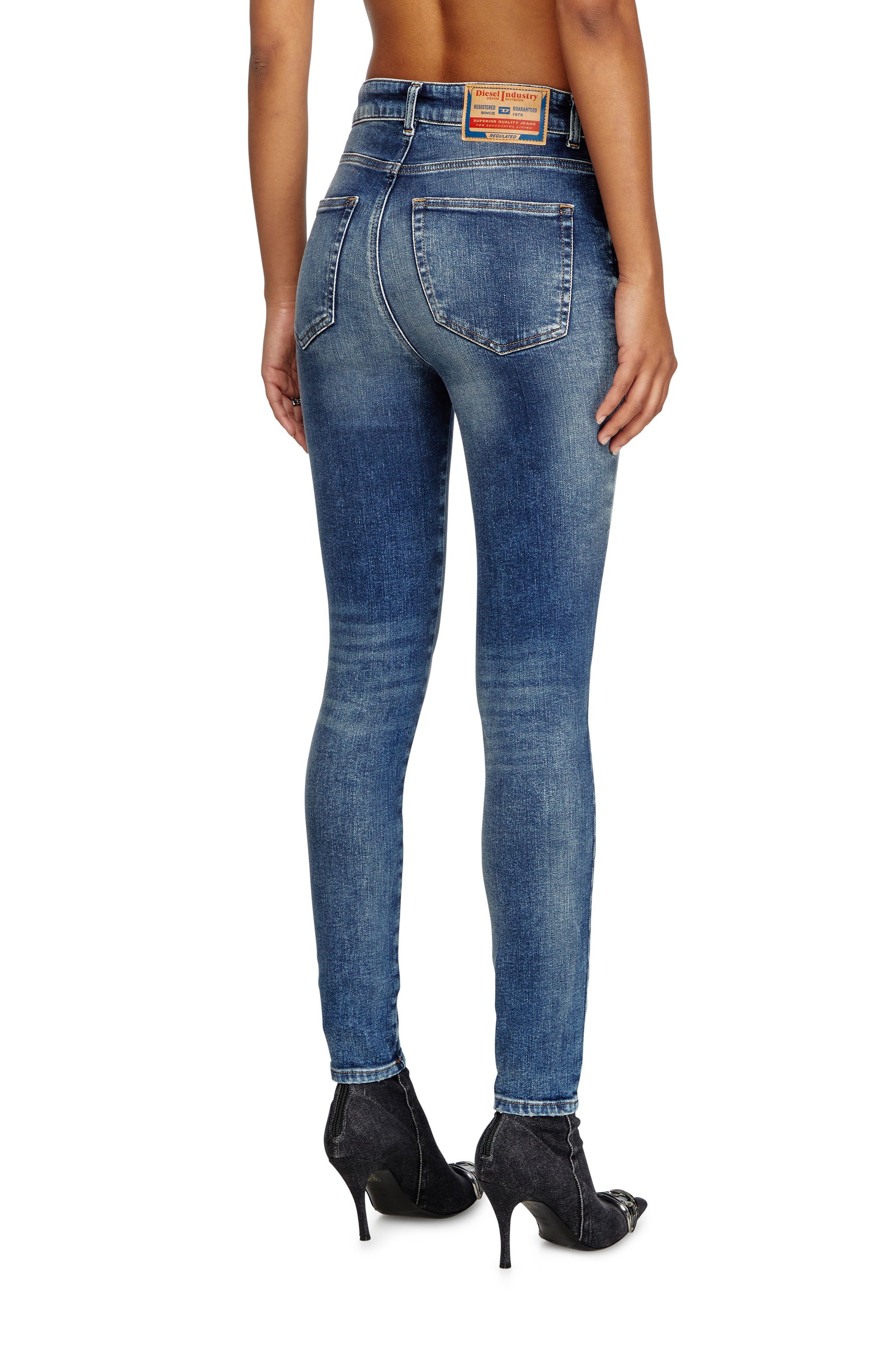 Diesel - Damen Skinny Jeans 1984 Slandy-High 007Y9, Mittelblau - 4