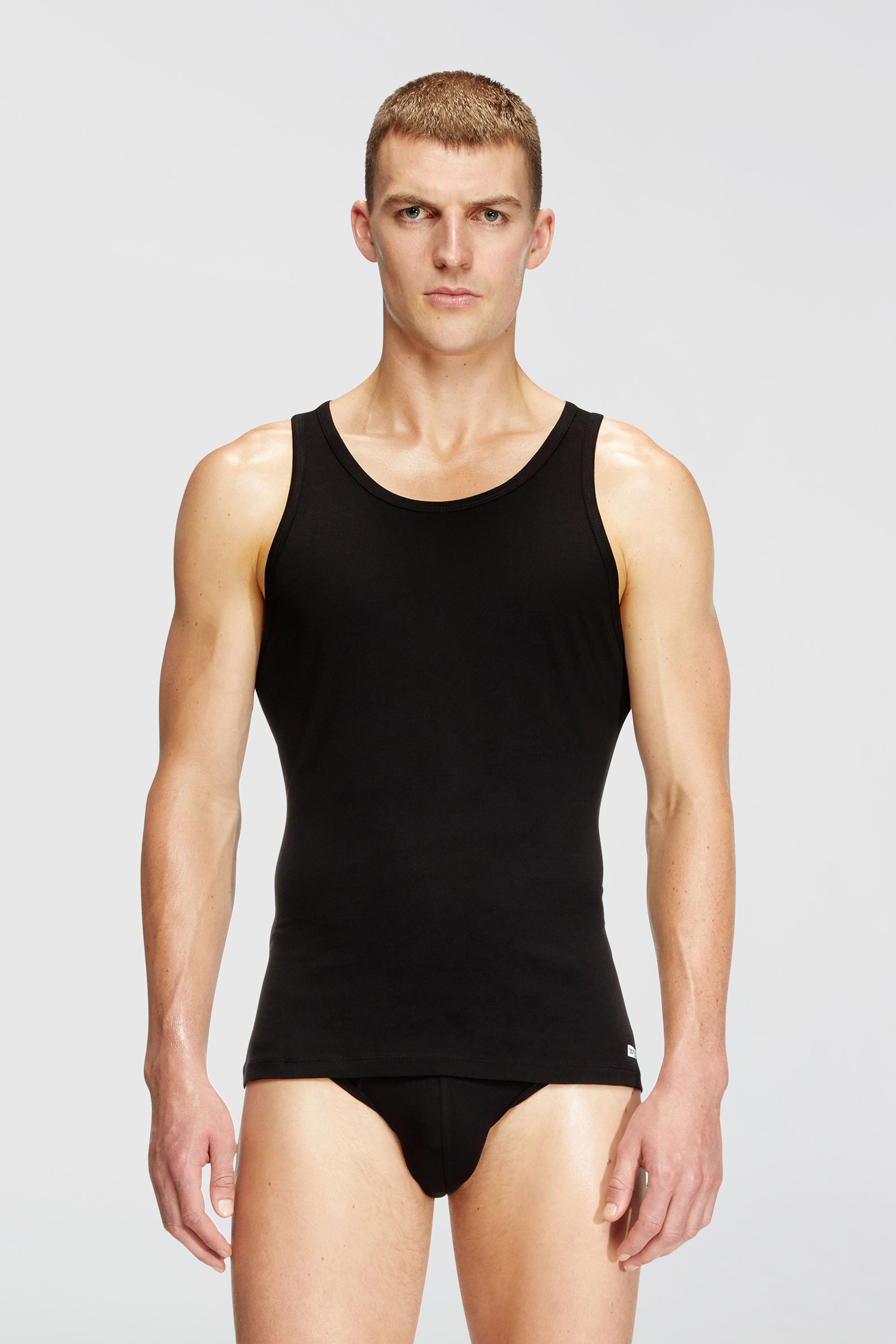 Diesel - WALTY-D-BOX-2PACK, Herren Tankweste aus Baumwolle im Zweierpack in Schwarz - 3