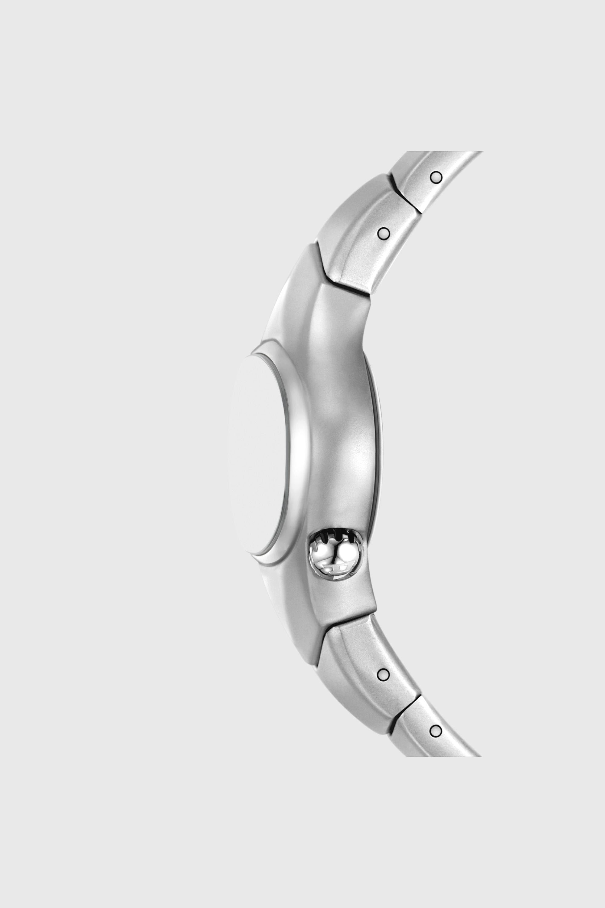 Diesel - DZ2228 WATCH, Herren D-Rush Edelstahl-Uhr in Silber - 3