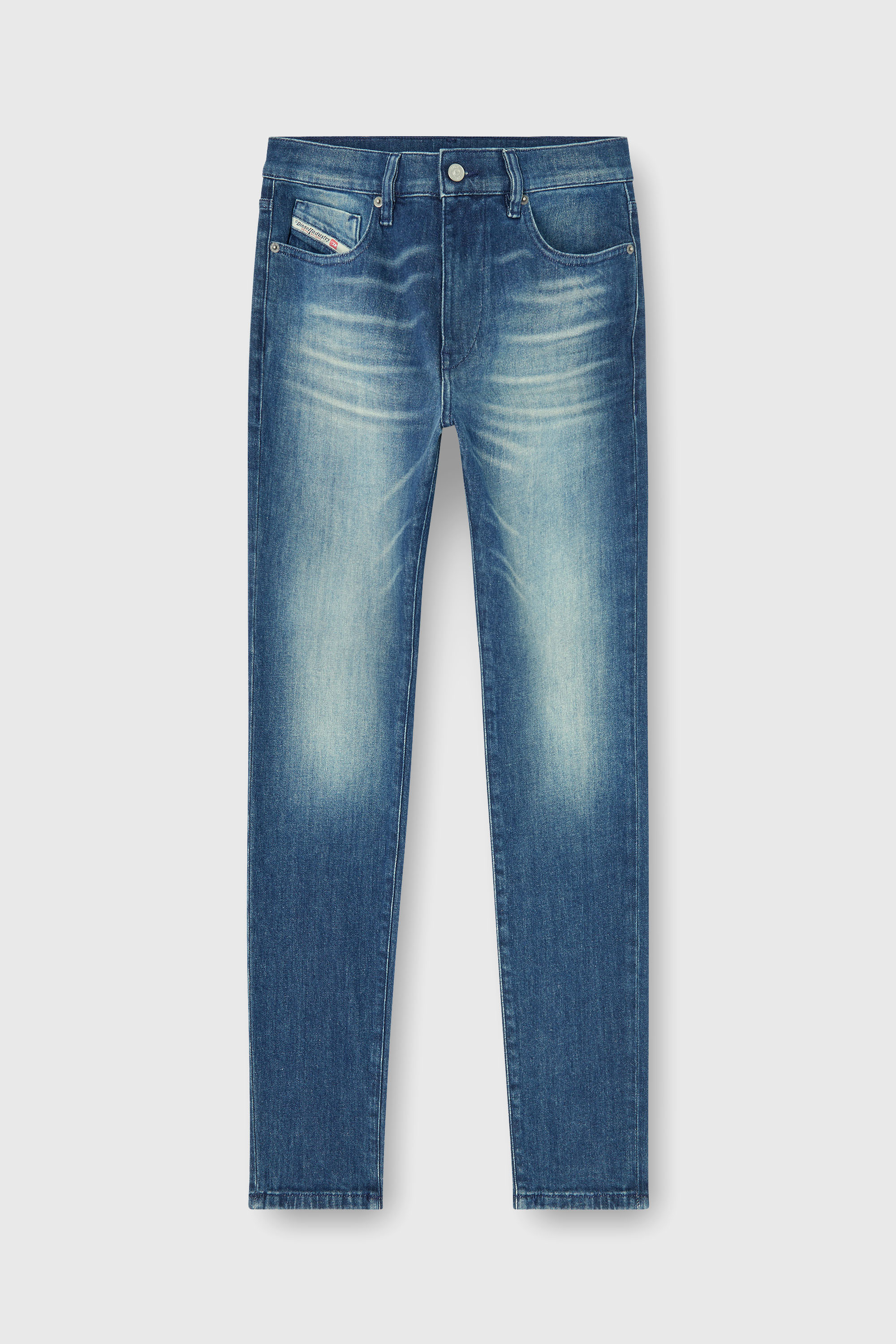 Diesel - Herren Slim Jeans 2019 D-Strukt 0KBBR, Dunkelblau - 2