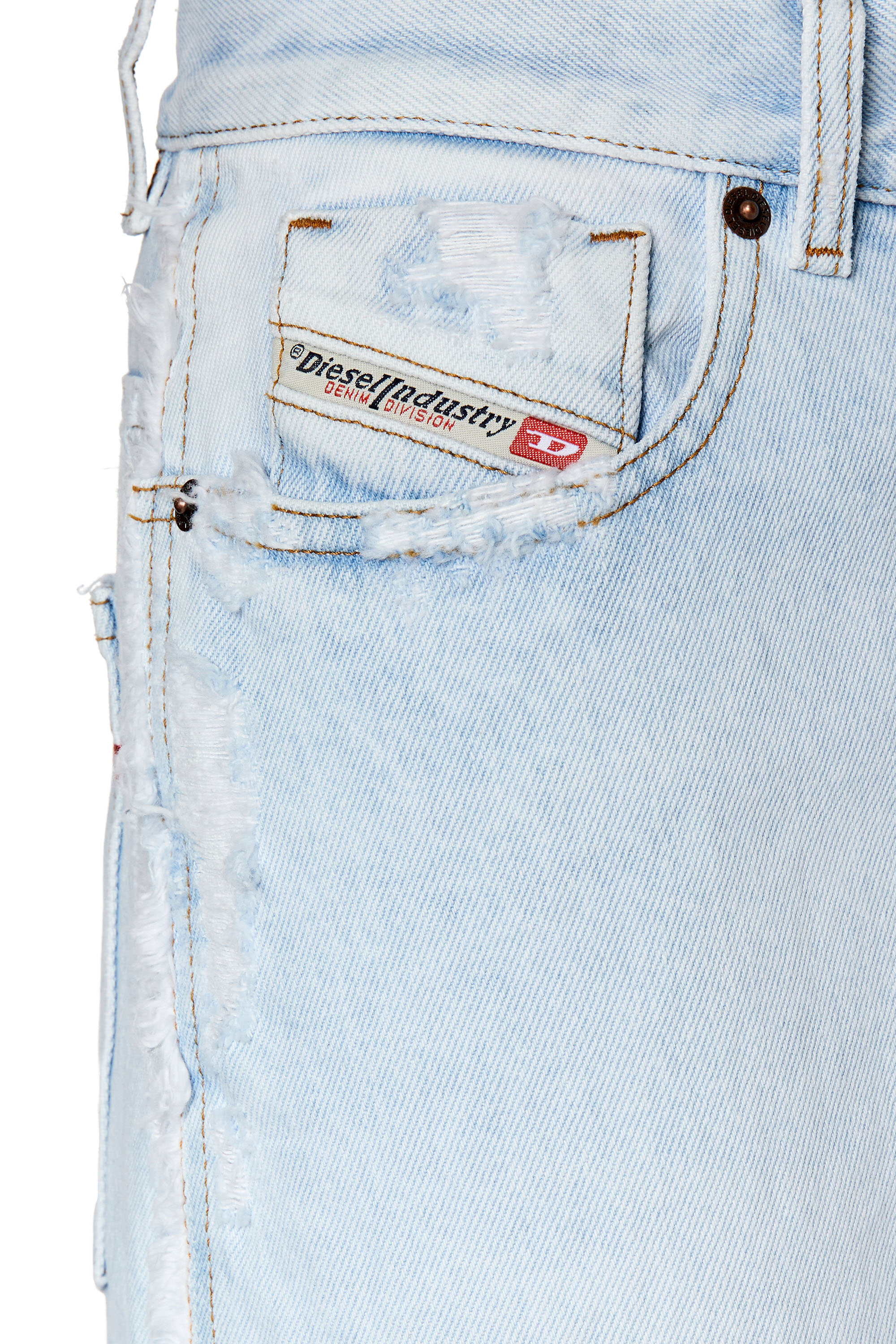 Diesel - 2000 Widee 007M7 Bootcut and Flare Jeans, Hellblau - Image 3