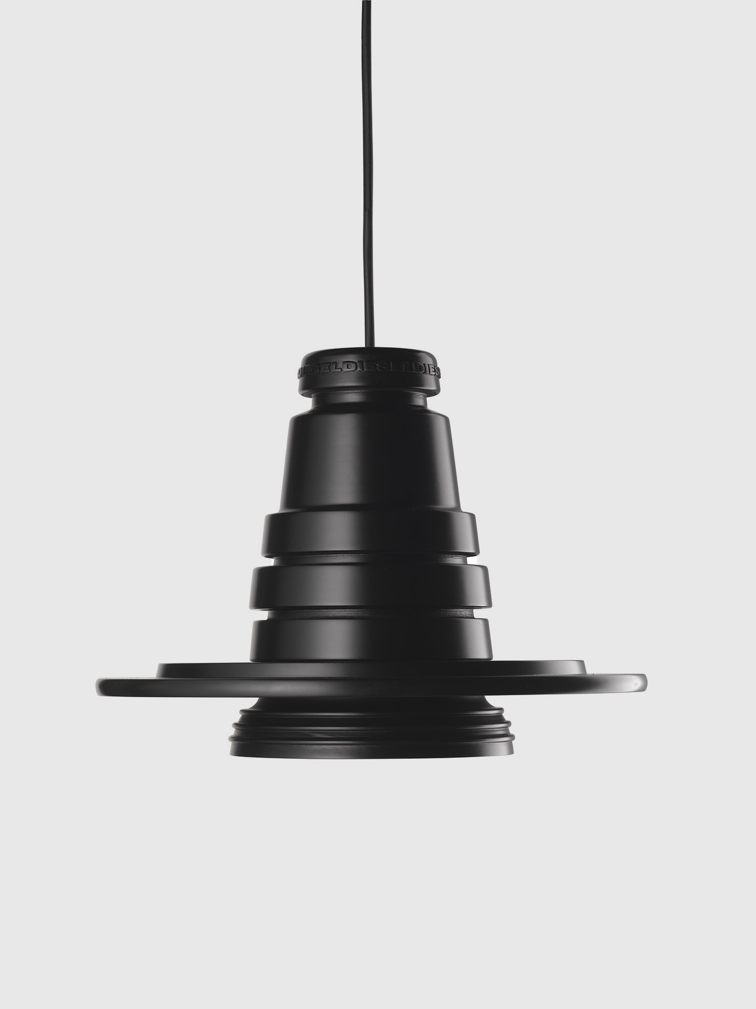 Diesel - TOOL GRANDE SOSP, Unisex Gro&szlig;e Lampe im Stil eines Spiegelreflexkameraobjektivs in Schwarz - 1