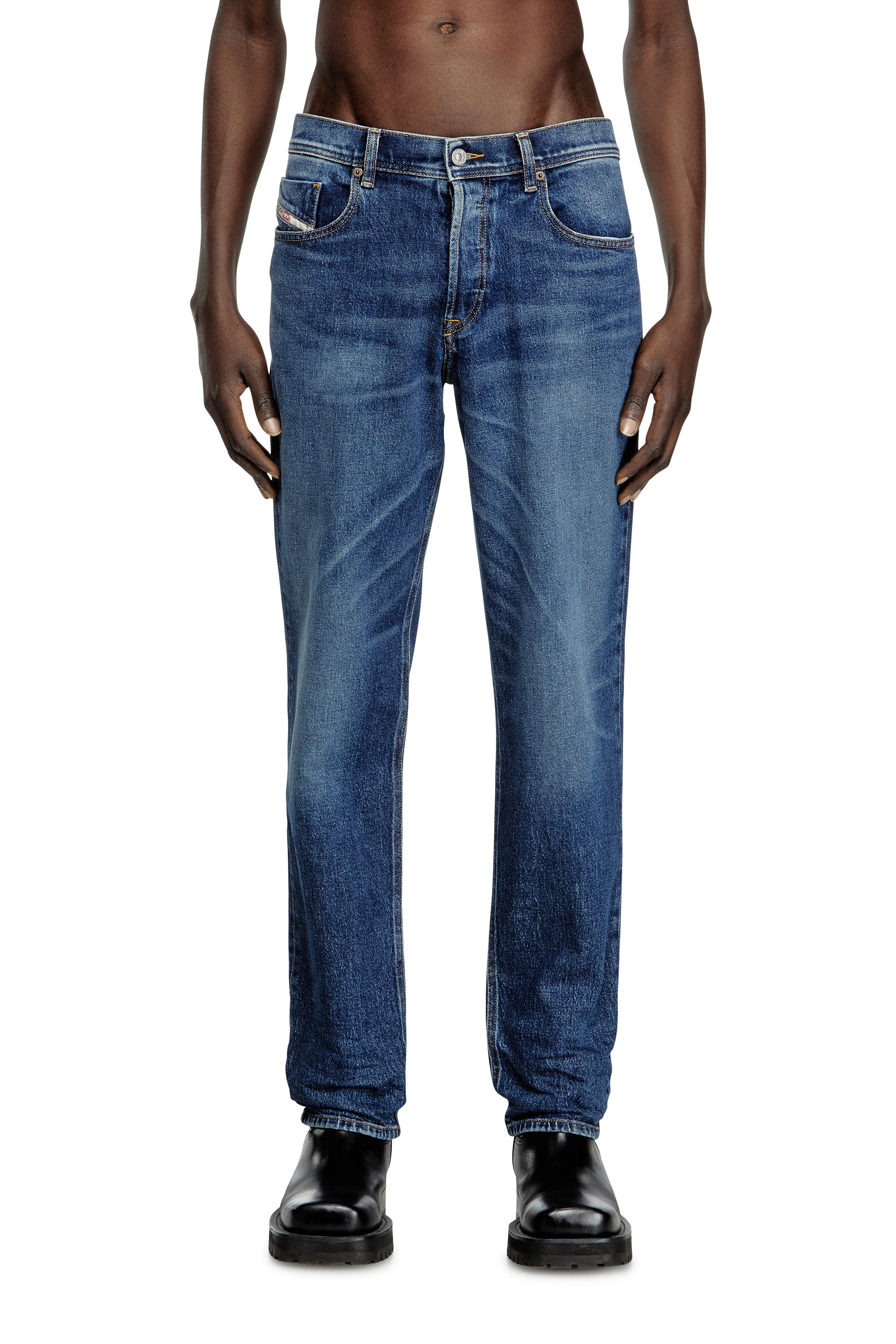 Diesel - Herren Regular Jeans 2023 D-Finitive 09L21, Dunkelblau - 2