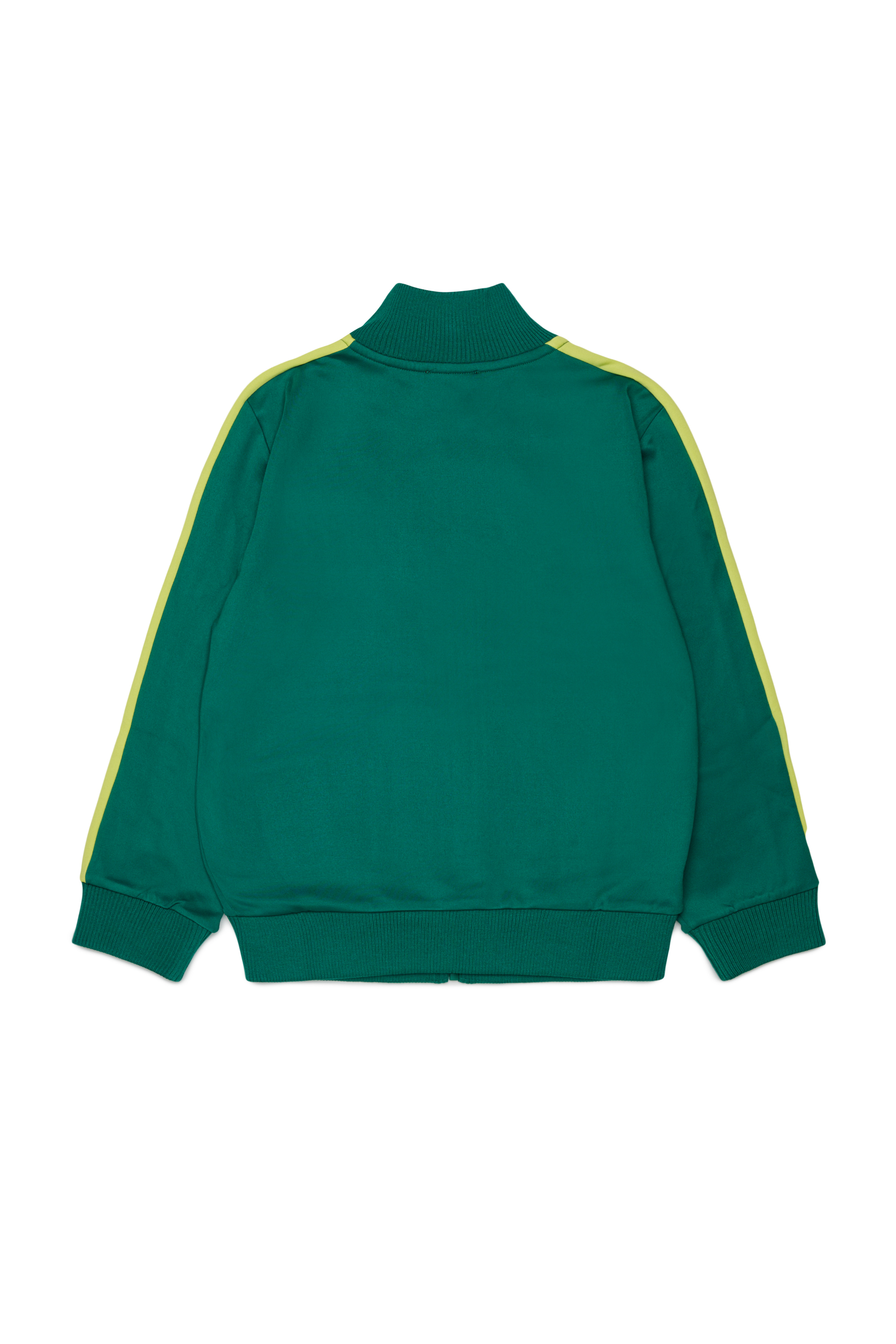 Diesel - SBOS, Herren Track jacket mit Oval D Logo in Gr&uuml;n - 2