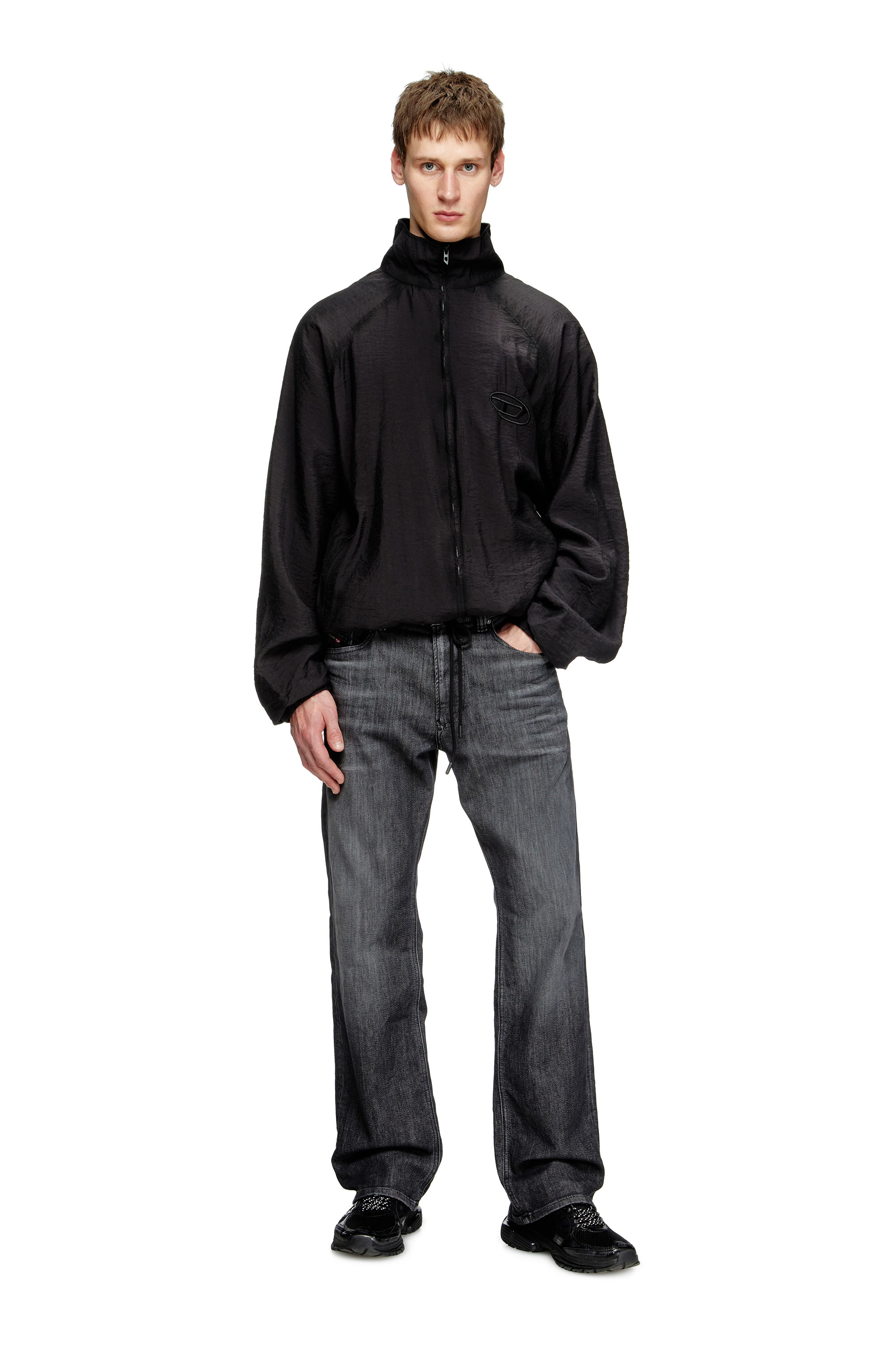 Diesel - Herren Relaxed 2080 D-Reel Joggjeans® 09M66, Schwarz/Dunkelgrau - 2