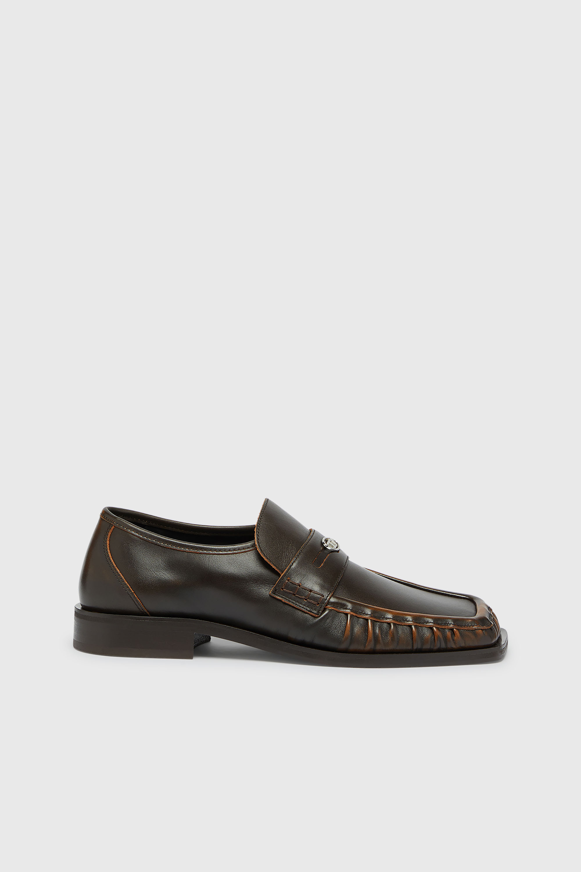 Diesel - D-AMBER LOAFER, Herren D-Amber - Penny-Loafer aus Leder in Braun - 1