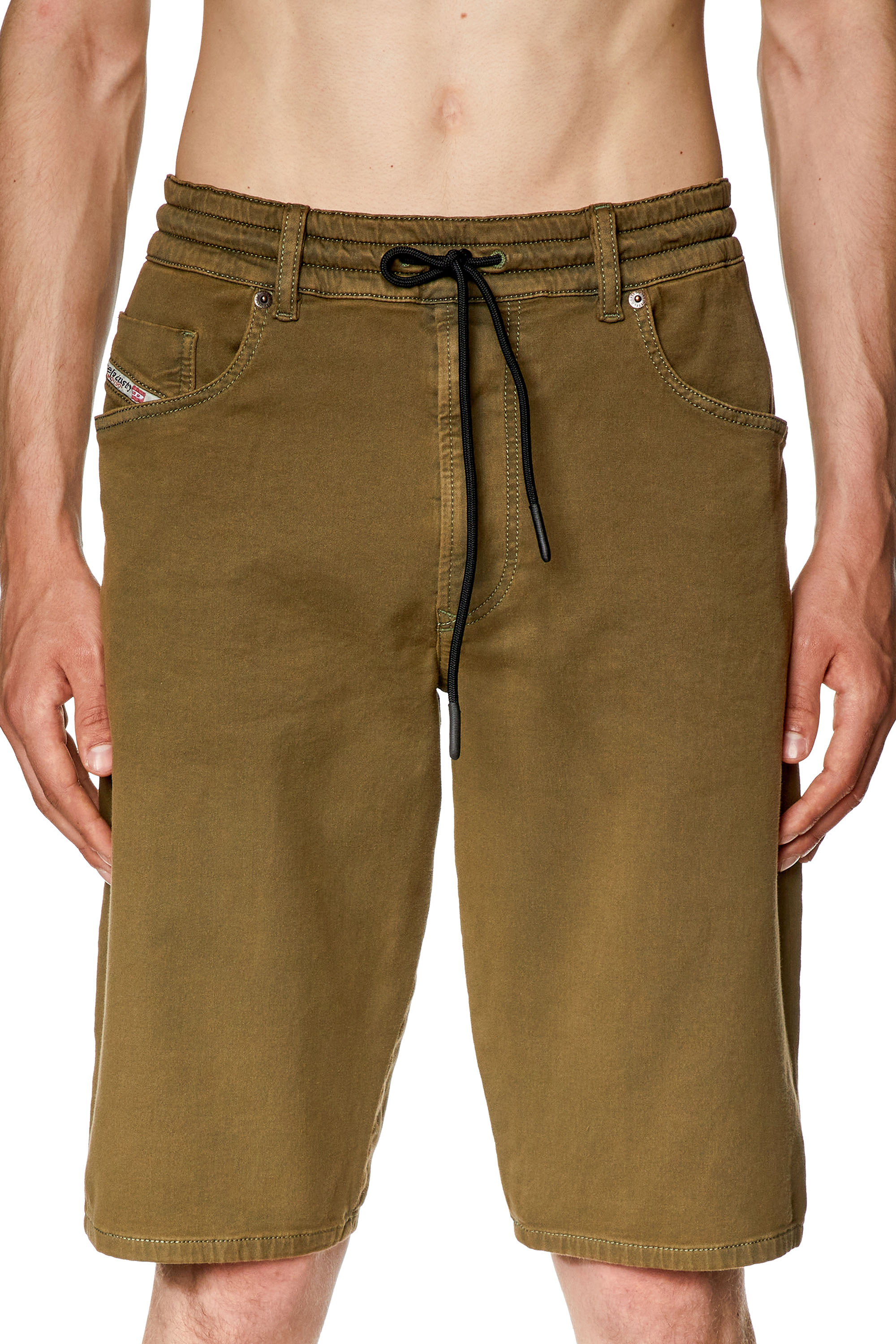 Diesel - D-KROOLEY-SHORT JOGG, Armeegrün - Image 5