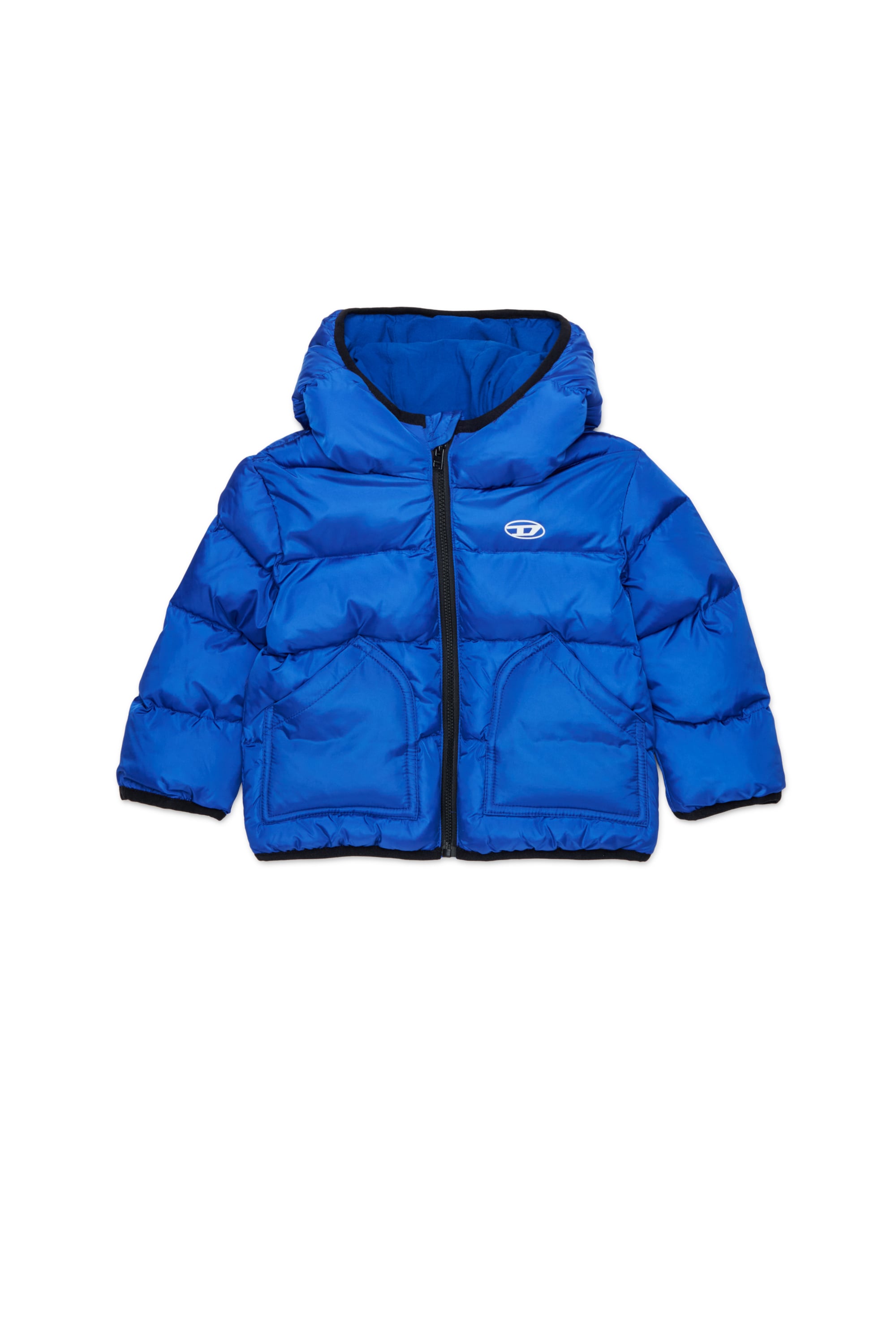 Diesel - JSIPB, Unisex Steppjacke mit Oval D Logo in Blau - 1