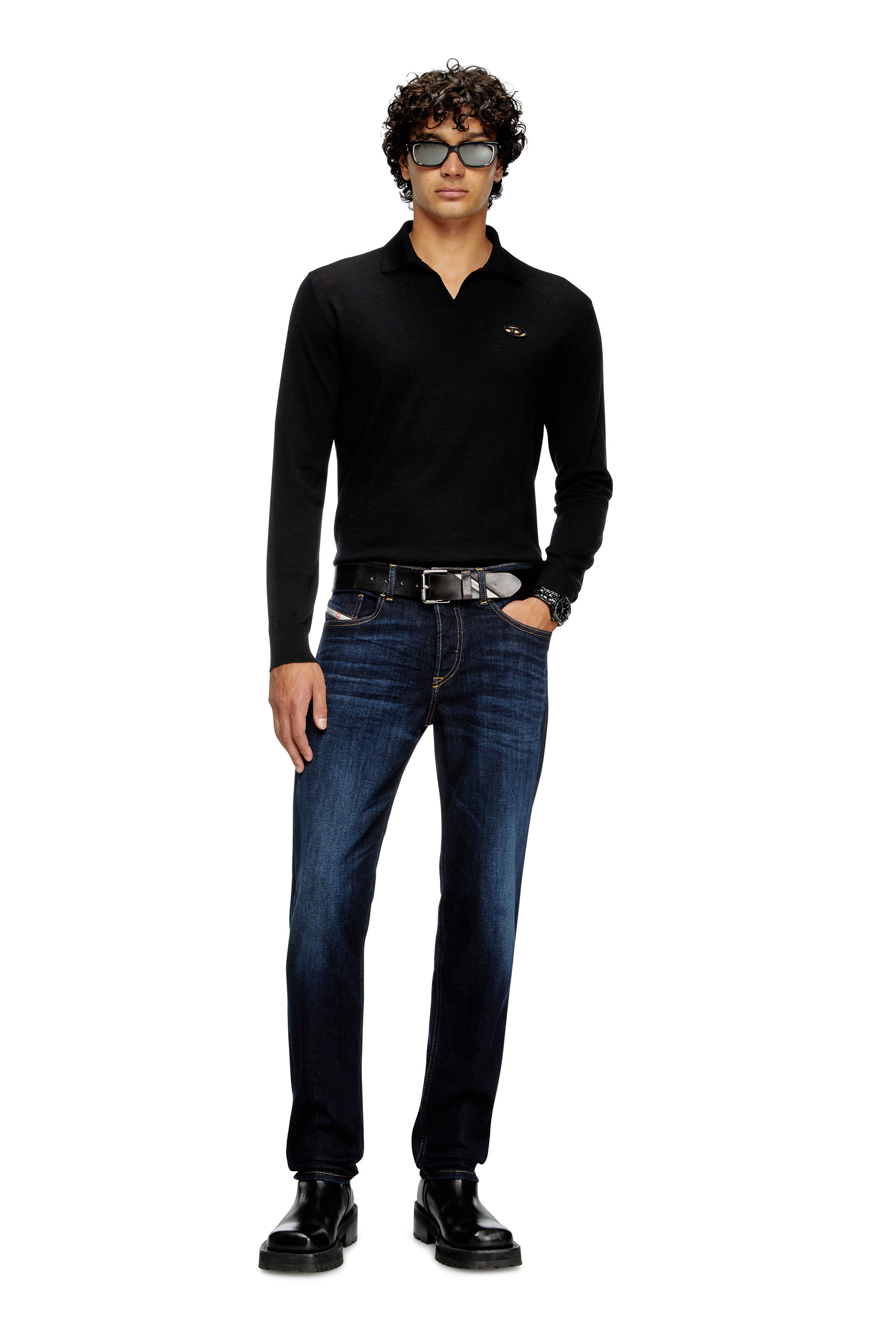 Diesel - Herren Regular Jeans 2023 D-Finitive 009ZS, Dunkelblau - 2