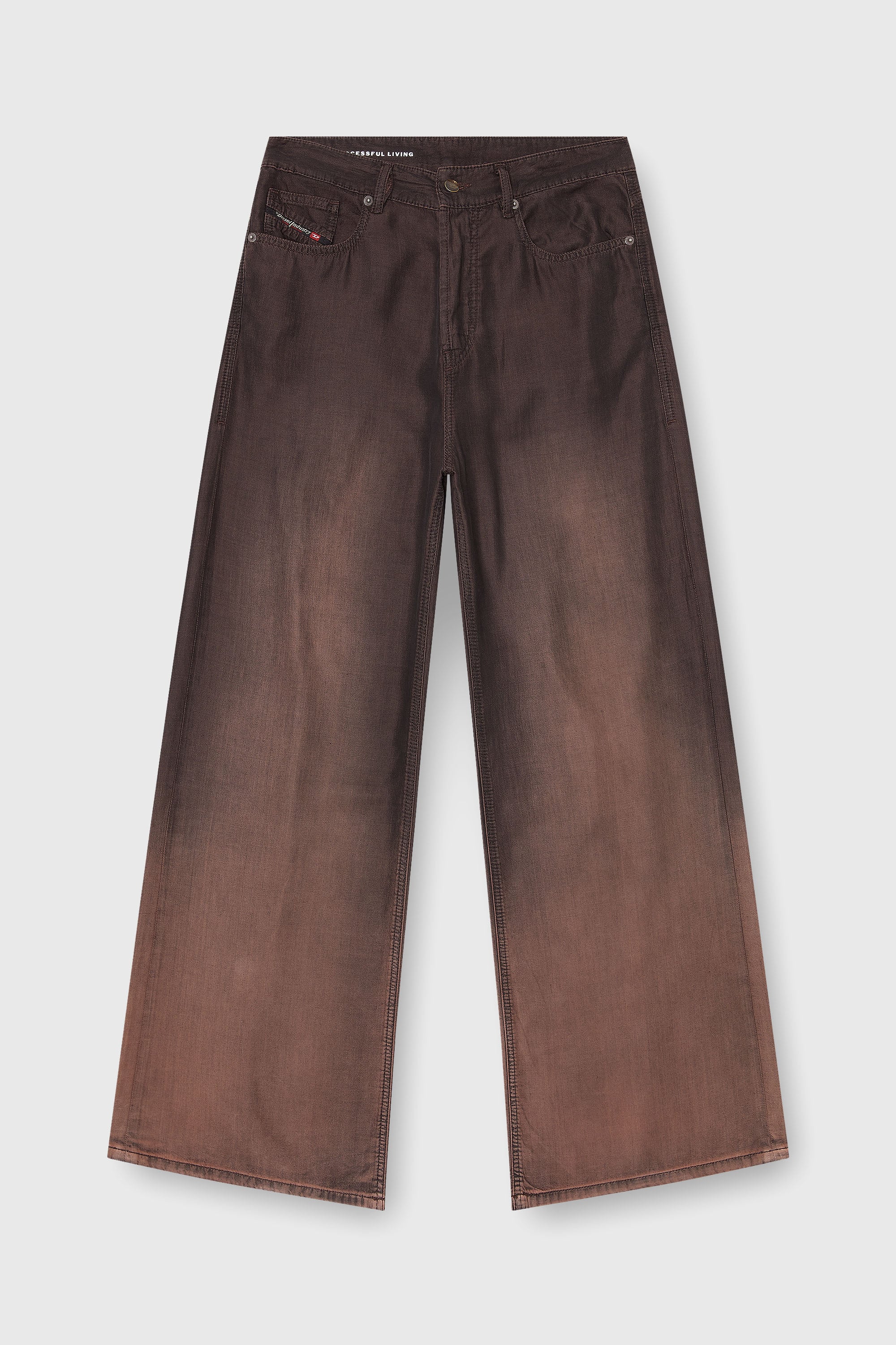 Diesel - Damen Relaxed Jeans 1996 D-Sire 068YF, Braun - 6