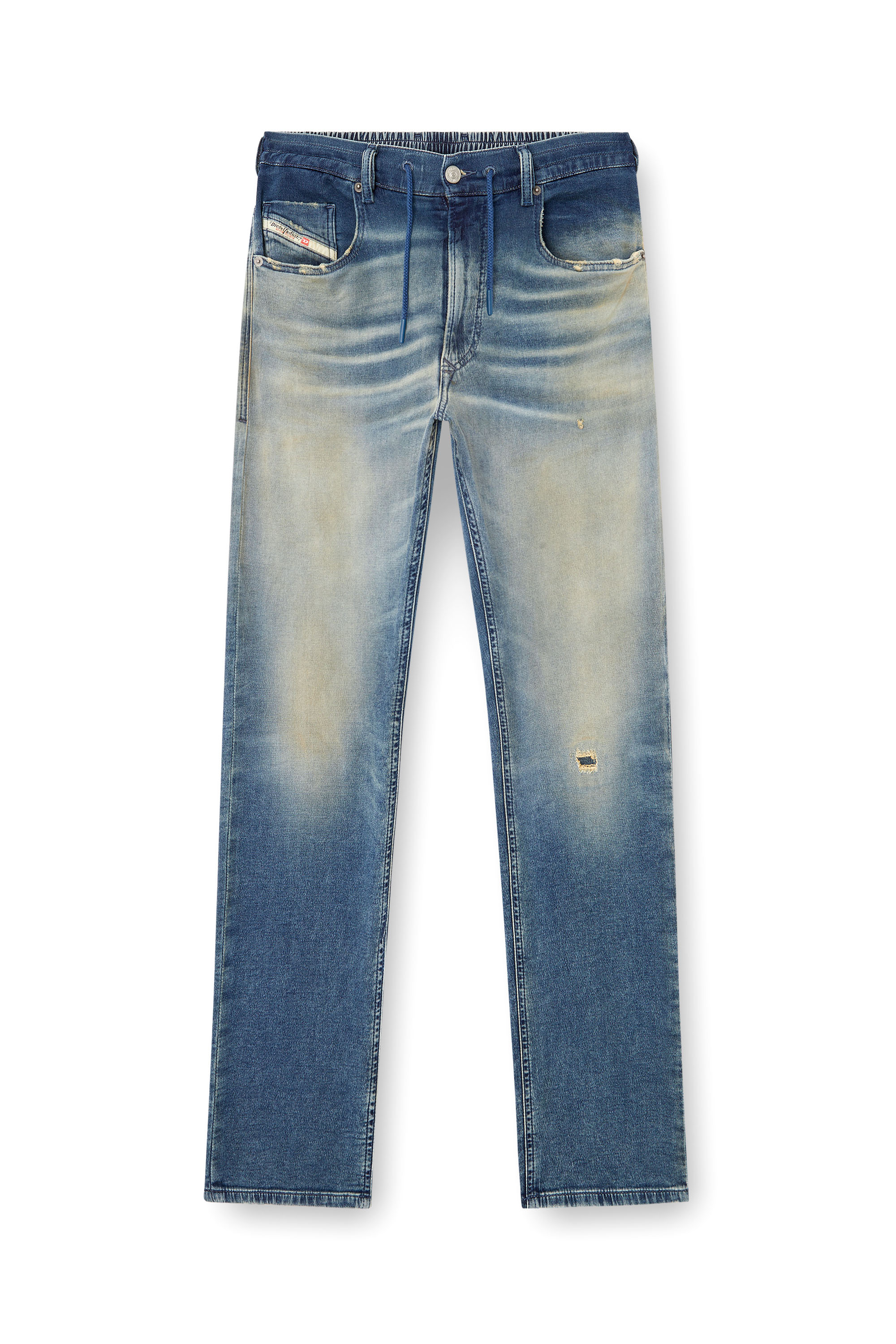 Diesel - Herren Regular 2030 D-Krooley Joggjeans® 068PQ, Mittelblau - 3