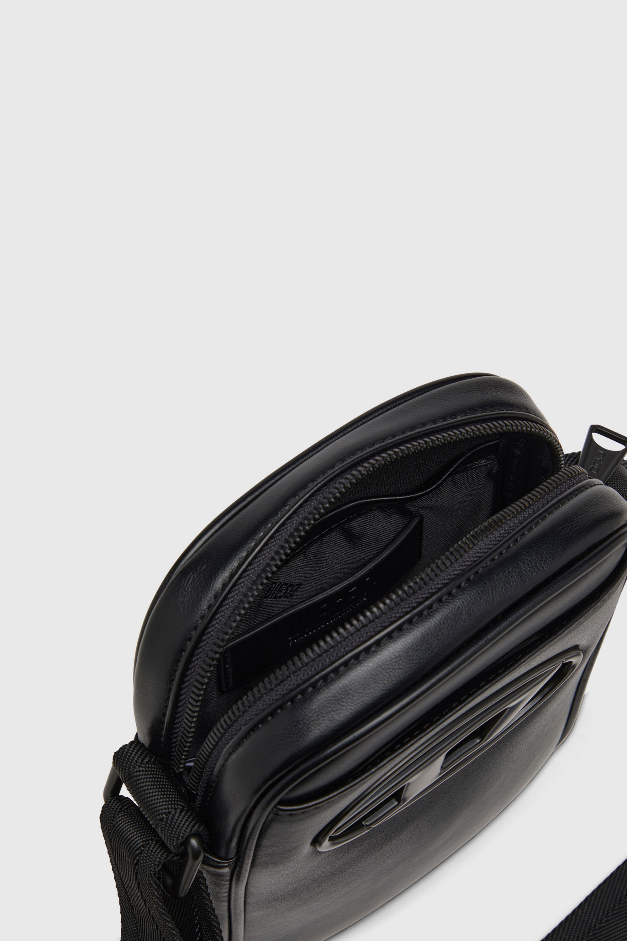 Diesel - HOLI-D CROSSBODY, Herren Holi-D-Crossbody-Tasche aus PU und Neopren in Schwarz - 3