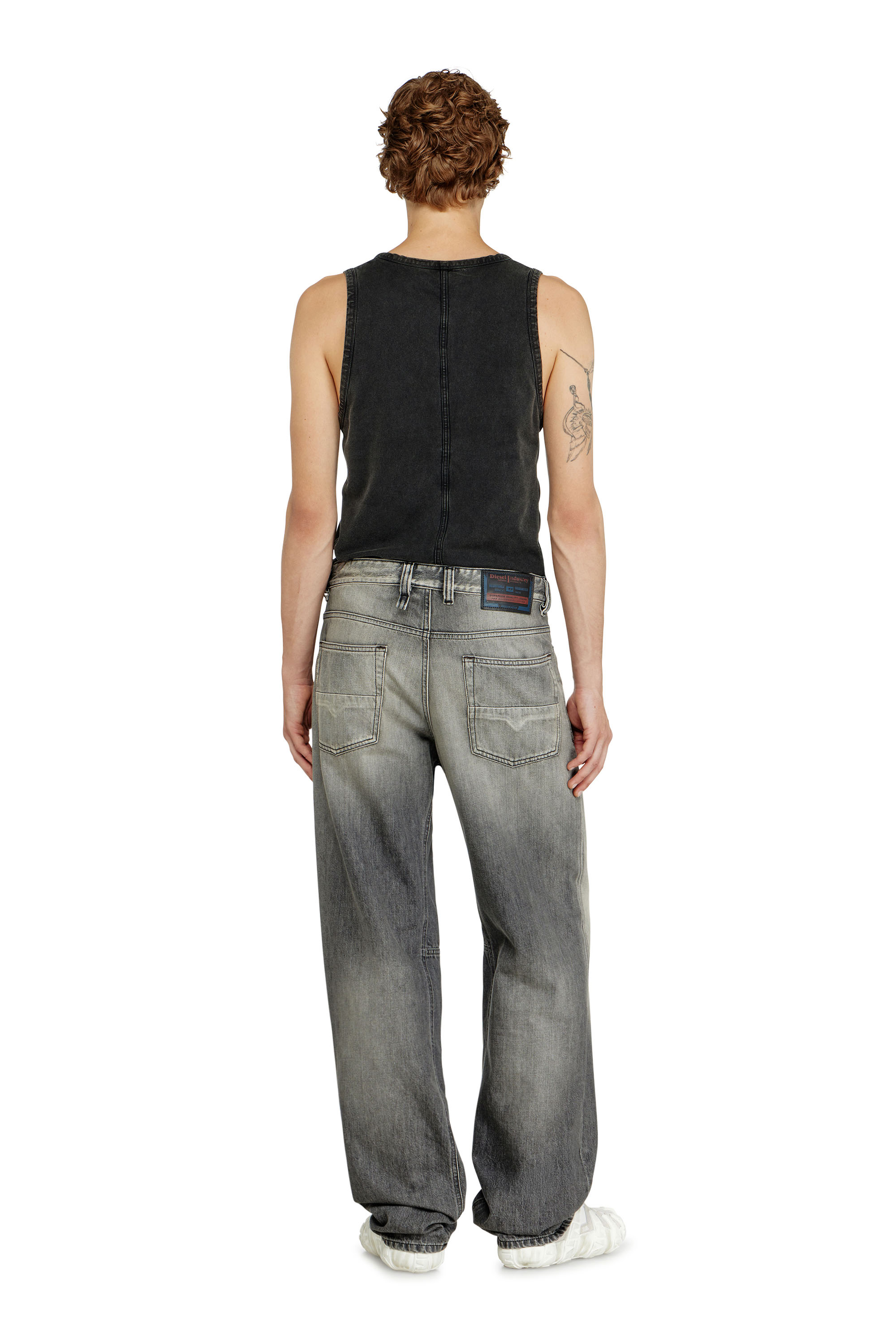 Diesel - Herren Relaxed Jeans 2001 D-Macro 09P56, Grau - 3