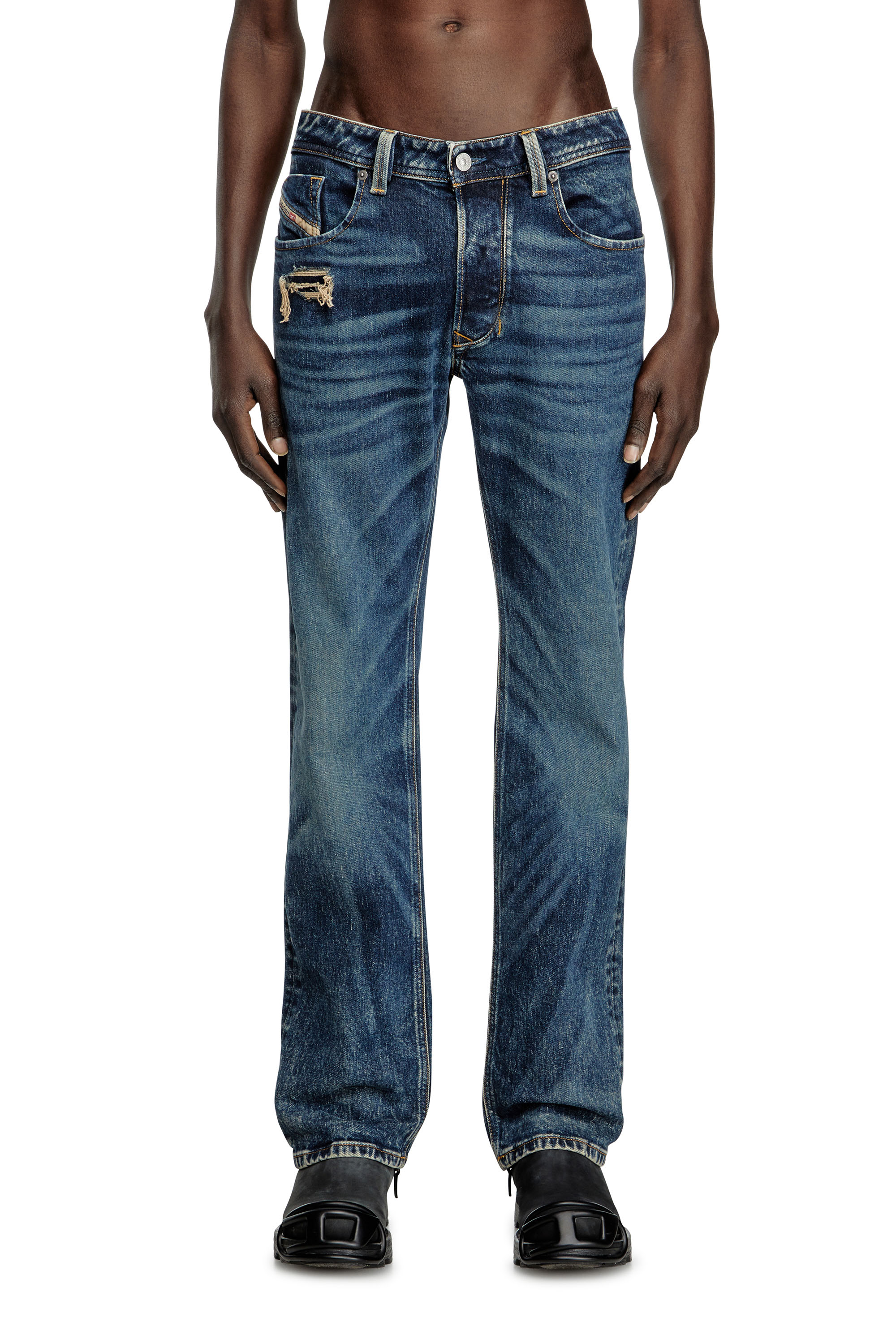 Diesel - Herren Regular Jeans 1985 Larkee 007Y3, Dunkelblau - 1