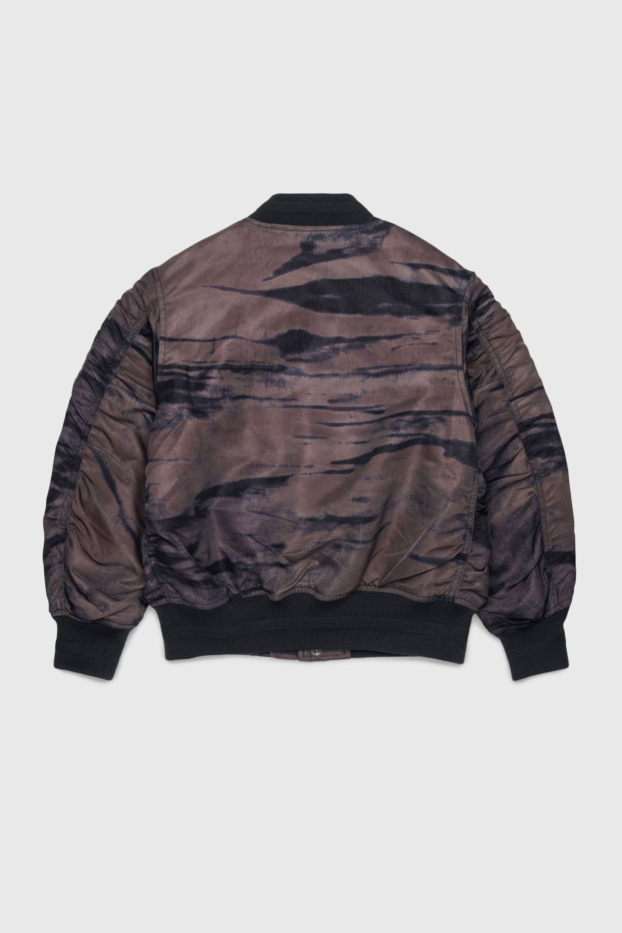 Diesel - JAKEPSDLBZ, Herren Nylon-Bomberjacke mit Steppfutter in Gr&uuml;n - 2