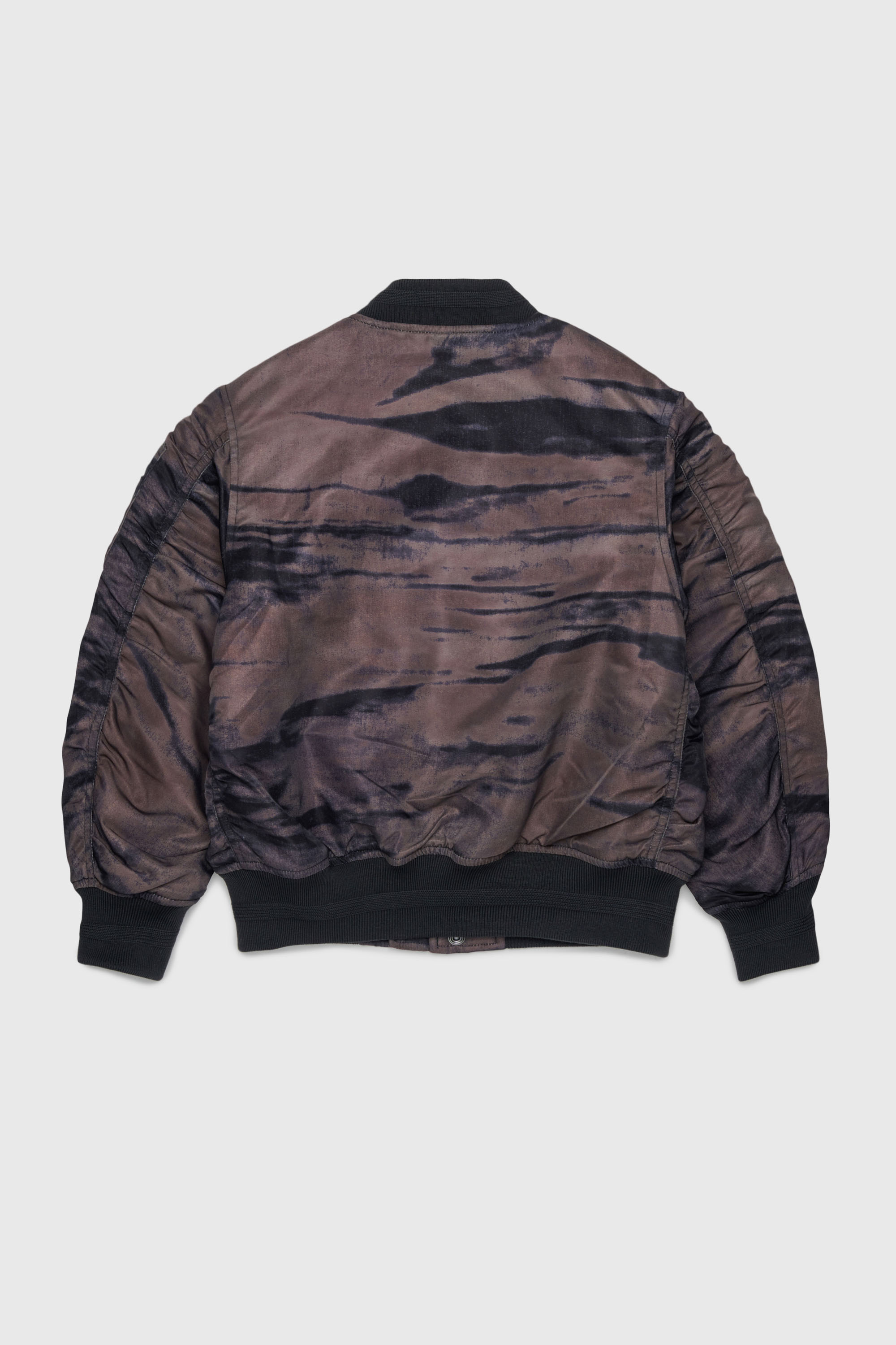 Diesel - JAKEPSDLBZ, Herren Nylon-Bomberjacke mit Steppfutter in Gr&uuml;n - 2