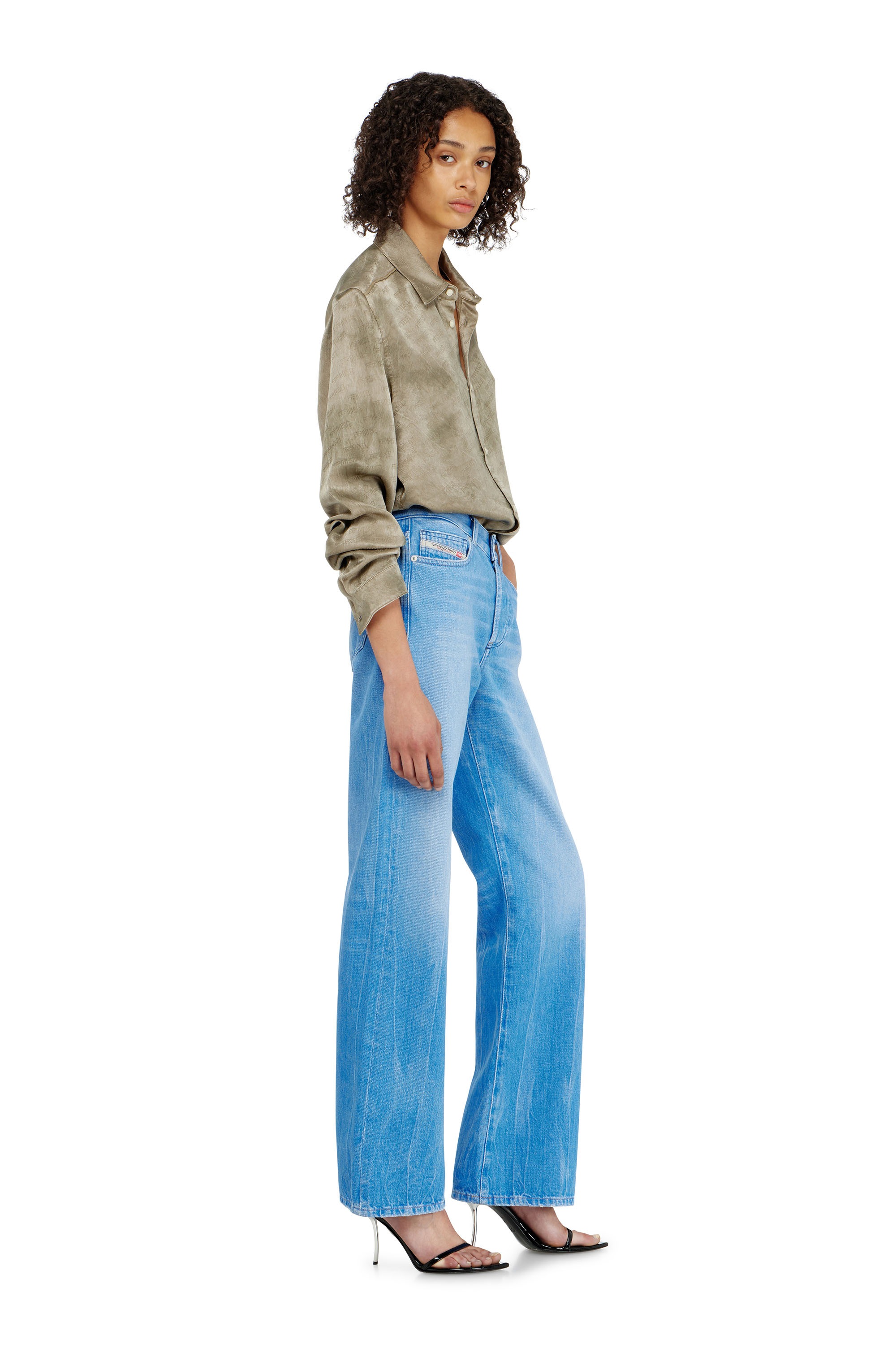 Diesel - Damen Regular Jeans 1971 D-Sent 09P88, Hellblau - 2