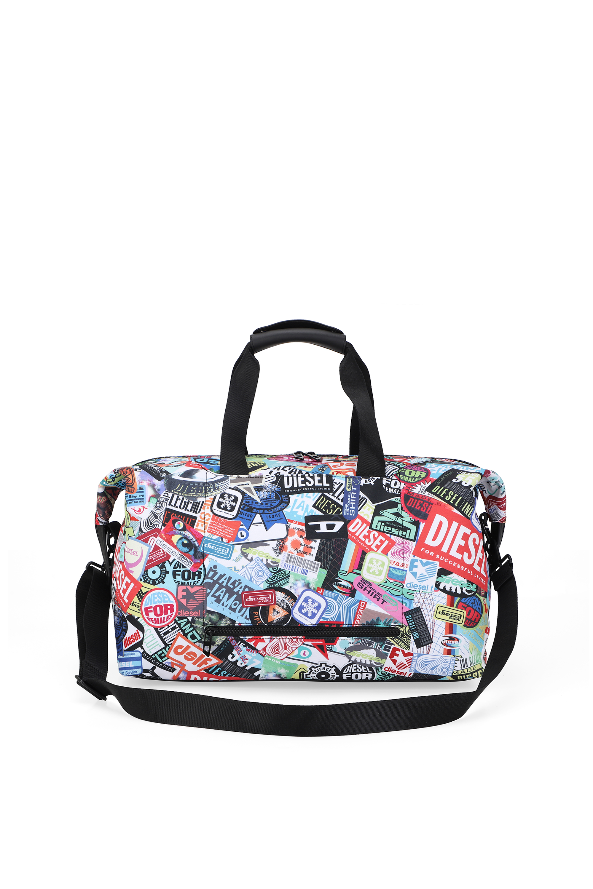Diesel - DIESEL PC PRINTED DUFFLE-STICKERS- DSB00, Unisex Praktische Duffel-Tasche mit Aufklebern in Bunt - 2