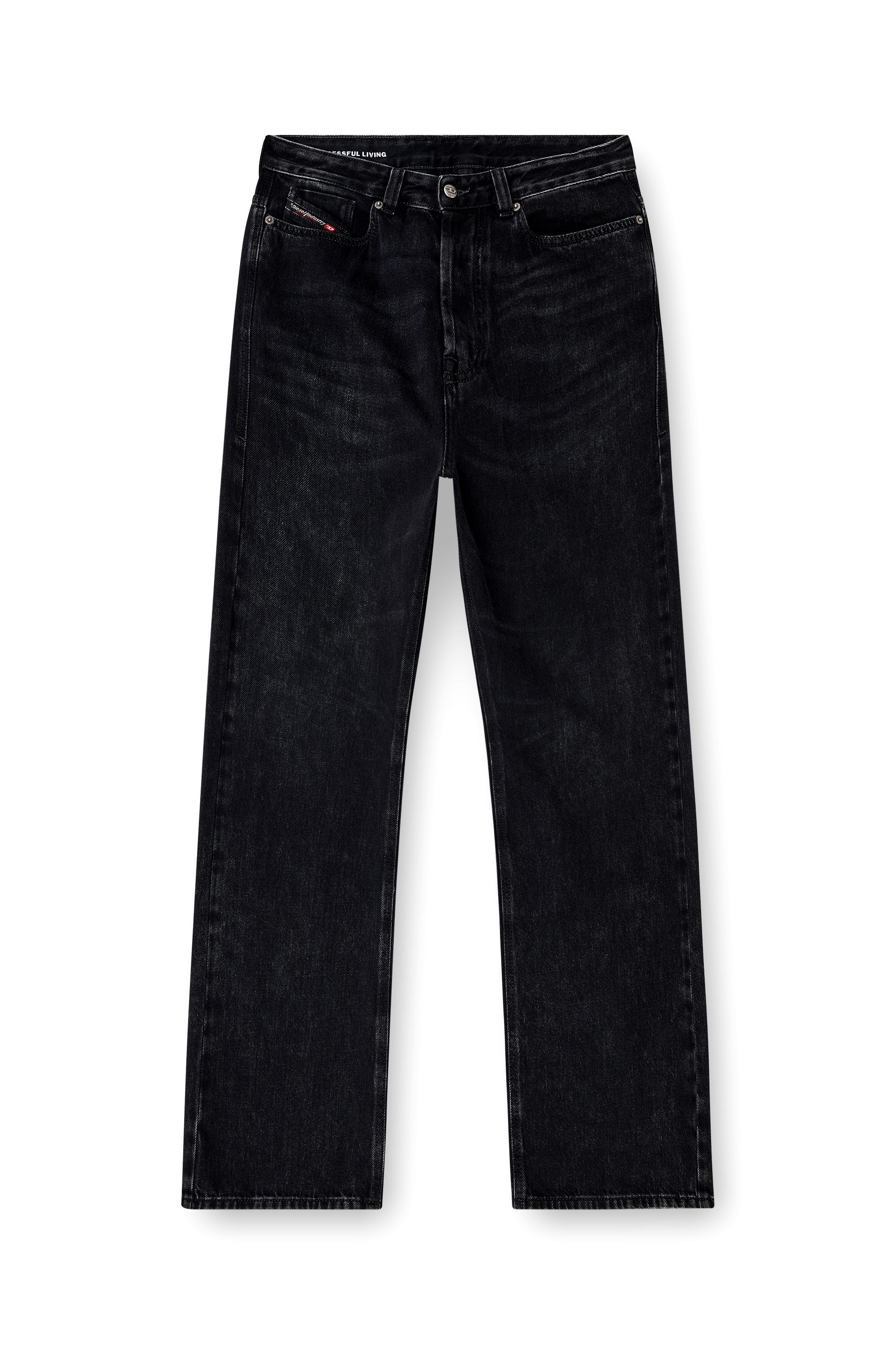 Diesel - Herren Relaxed Jeans 1980 D-Eeper 09P09, Schwarz/Dunkelgrau - 3