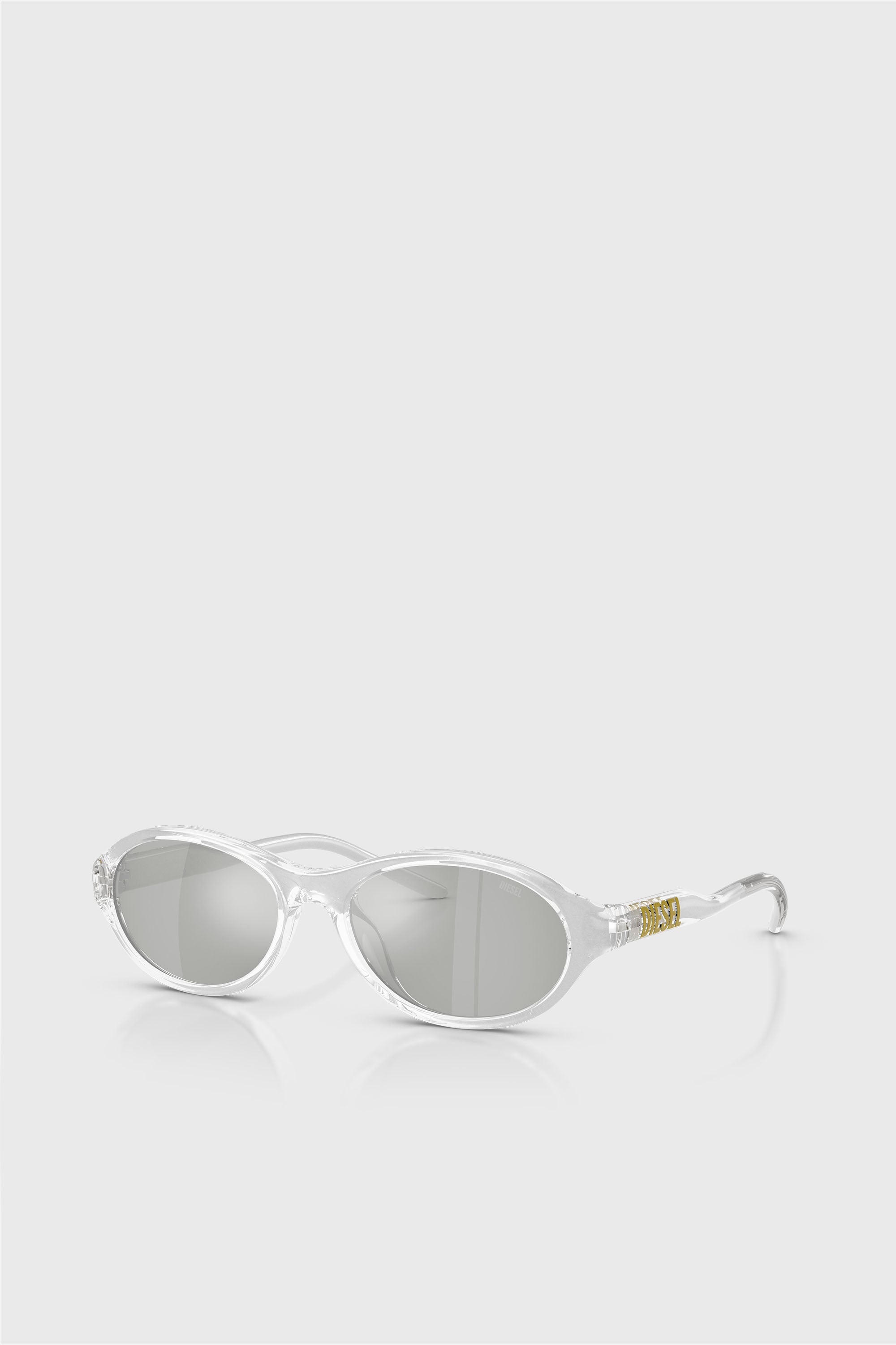 Diesel - 0DL3024U, Unisex Ovale Sonnenbrille in Silber - 2