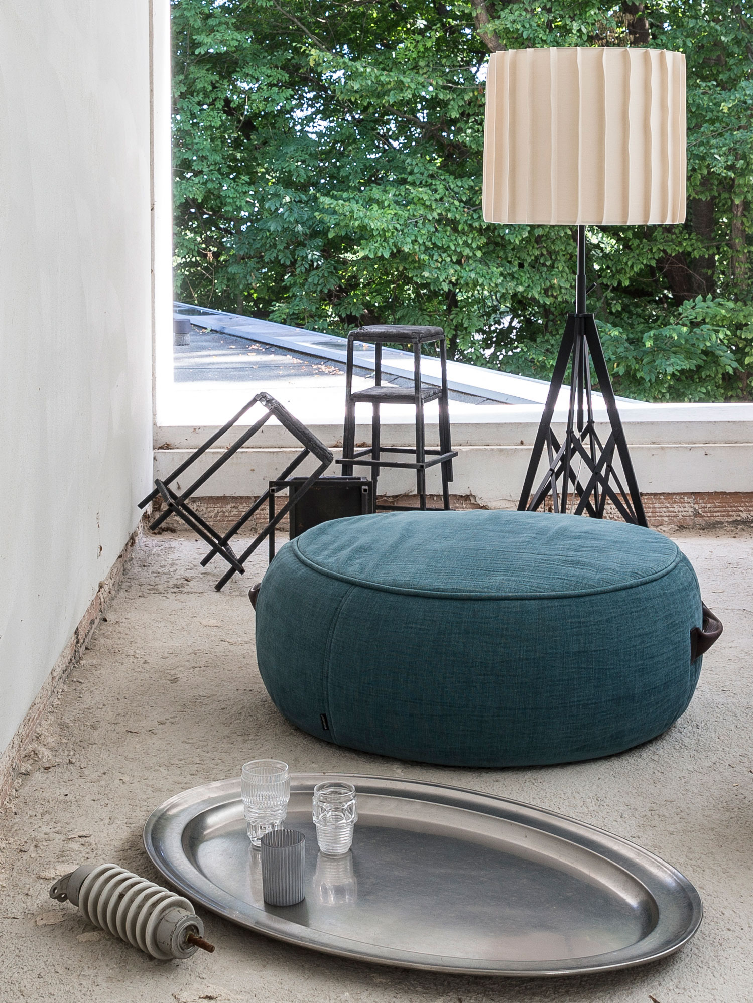 CHUBBY CHIC - SMALL POUF, - Furniture