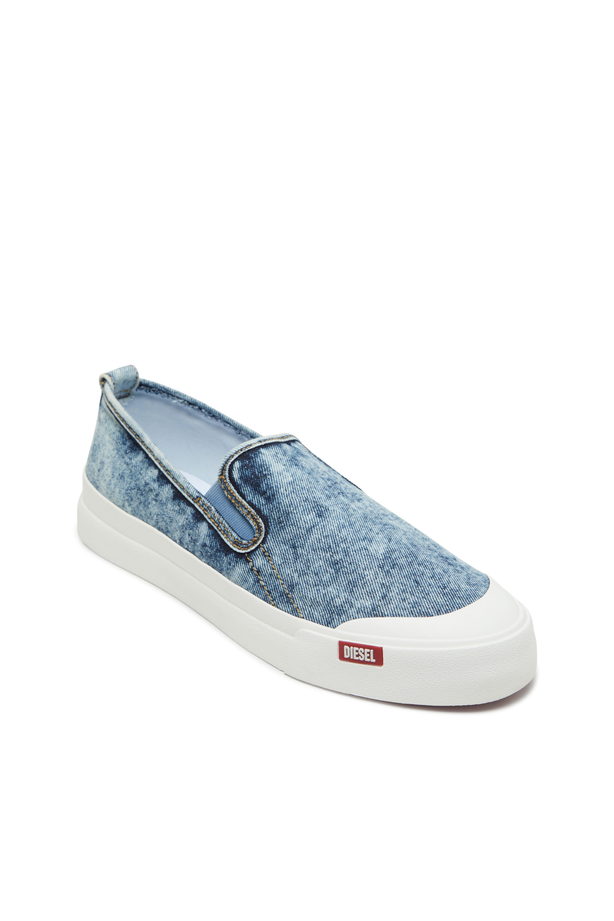 Diesel - S-ATHOS NMD SO, Herren Slip-on-Sneakers aus Denim in Blau - 6