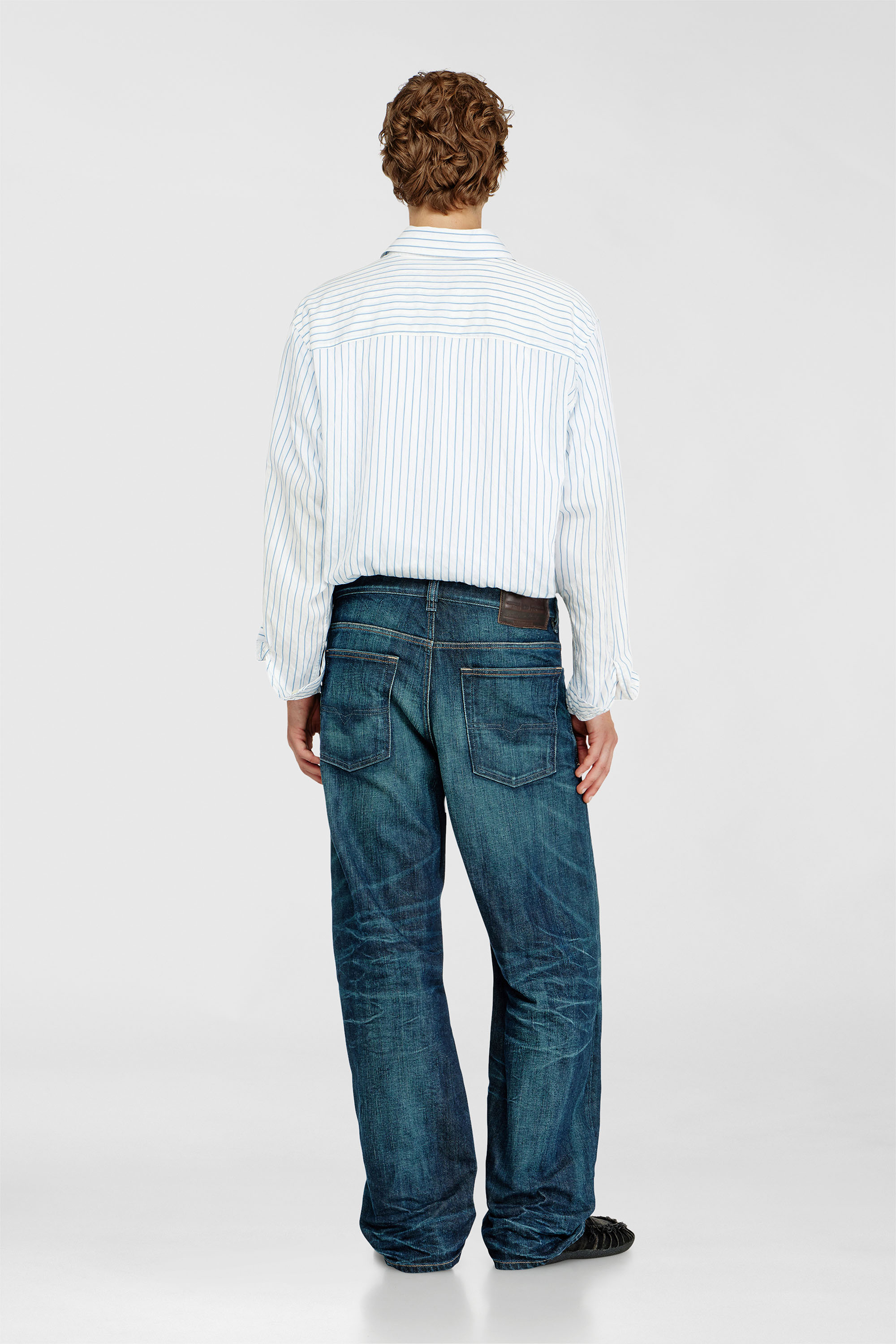 Diesel - Herren Relaxed Jeans 2001 D-Macro 09Q04, Dunkelblau - 3
