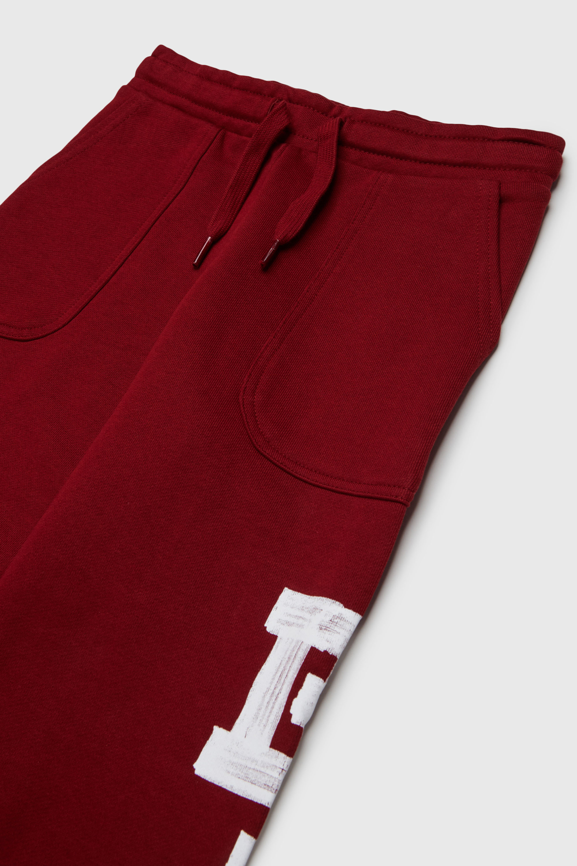 Diesel - PBUNDY, Herren Sweatpants mit Logos im College-Stil in Rot - 3