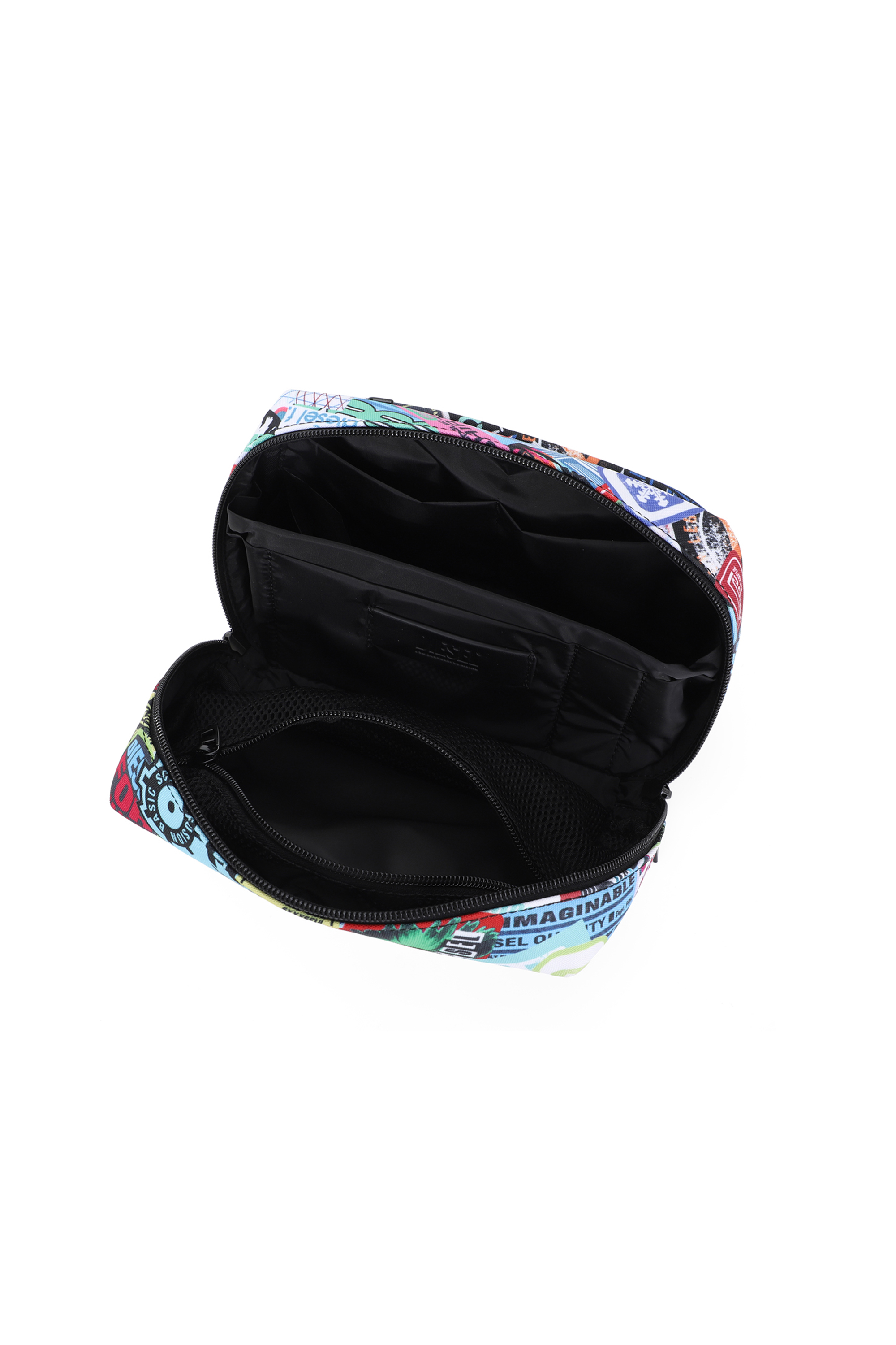 Diesel - DIESEL PC PRINTED BEAUTY CASE-STICKERS-, Unisex Beauty-Case mit Aufklebern in Bunt - 3