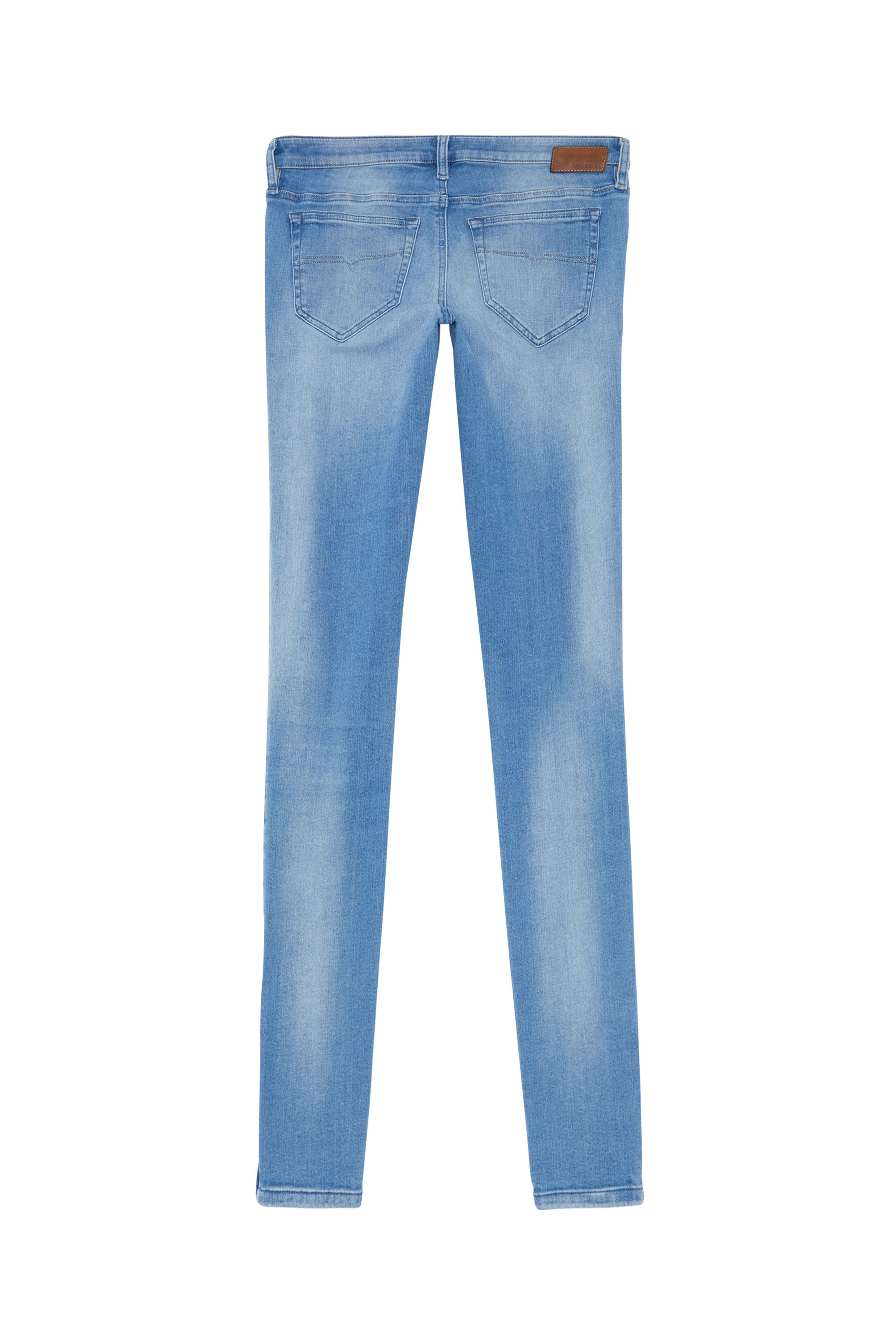 Diesel - SKINZEE-LOW-ZIP, Damen Damen - Jeans Hellblau in Hellblau - 2