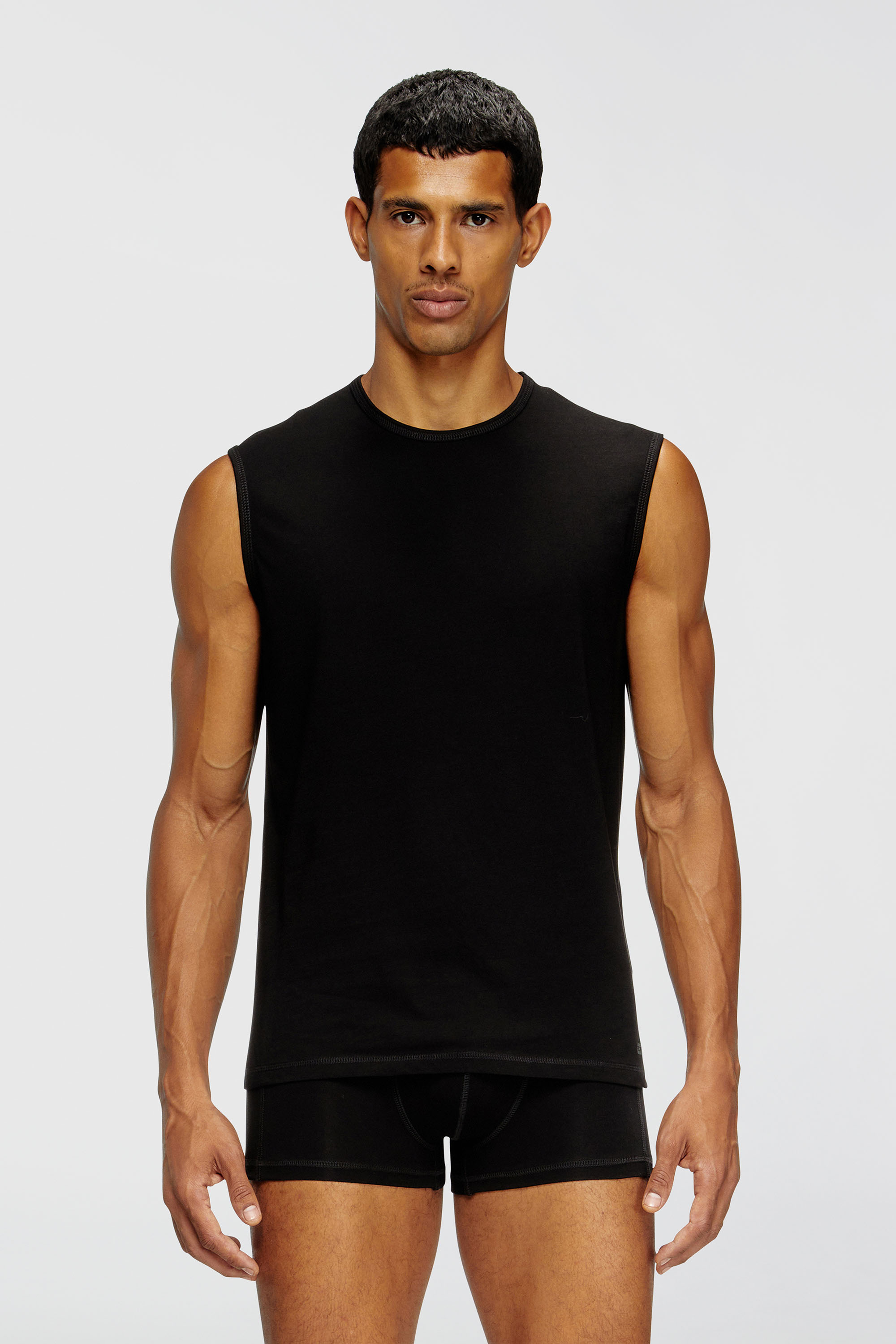 Diesel - TOM-UTLT-2PACK, Herren Tanktop im Zweierpack in Schwarz - 3