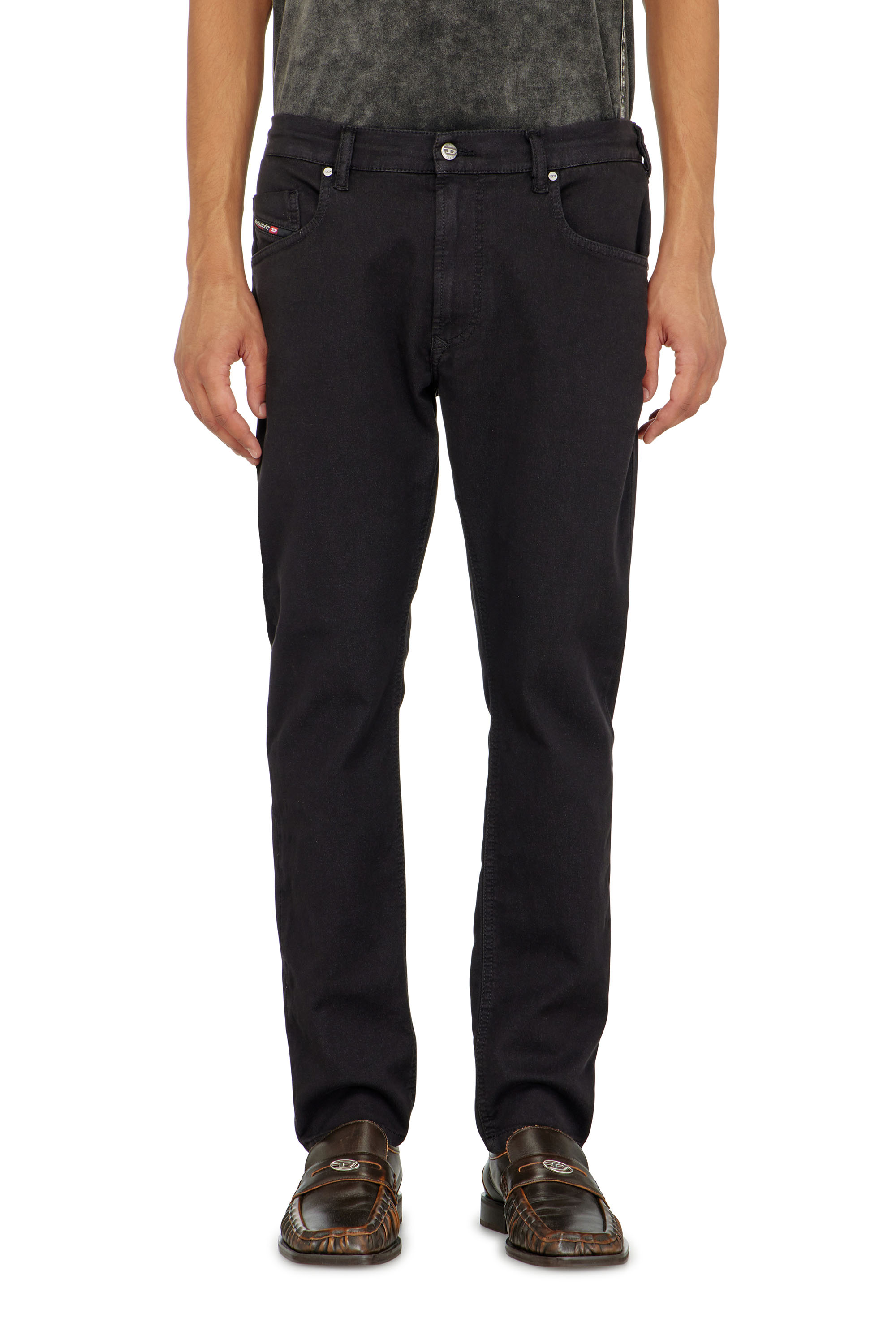 Diesel - Herren Regular 2032 D-Krooley-BW Joggjeans&reg; 068NH, Schwarz/Dunkelgrau - 2
