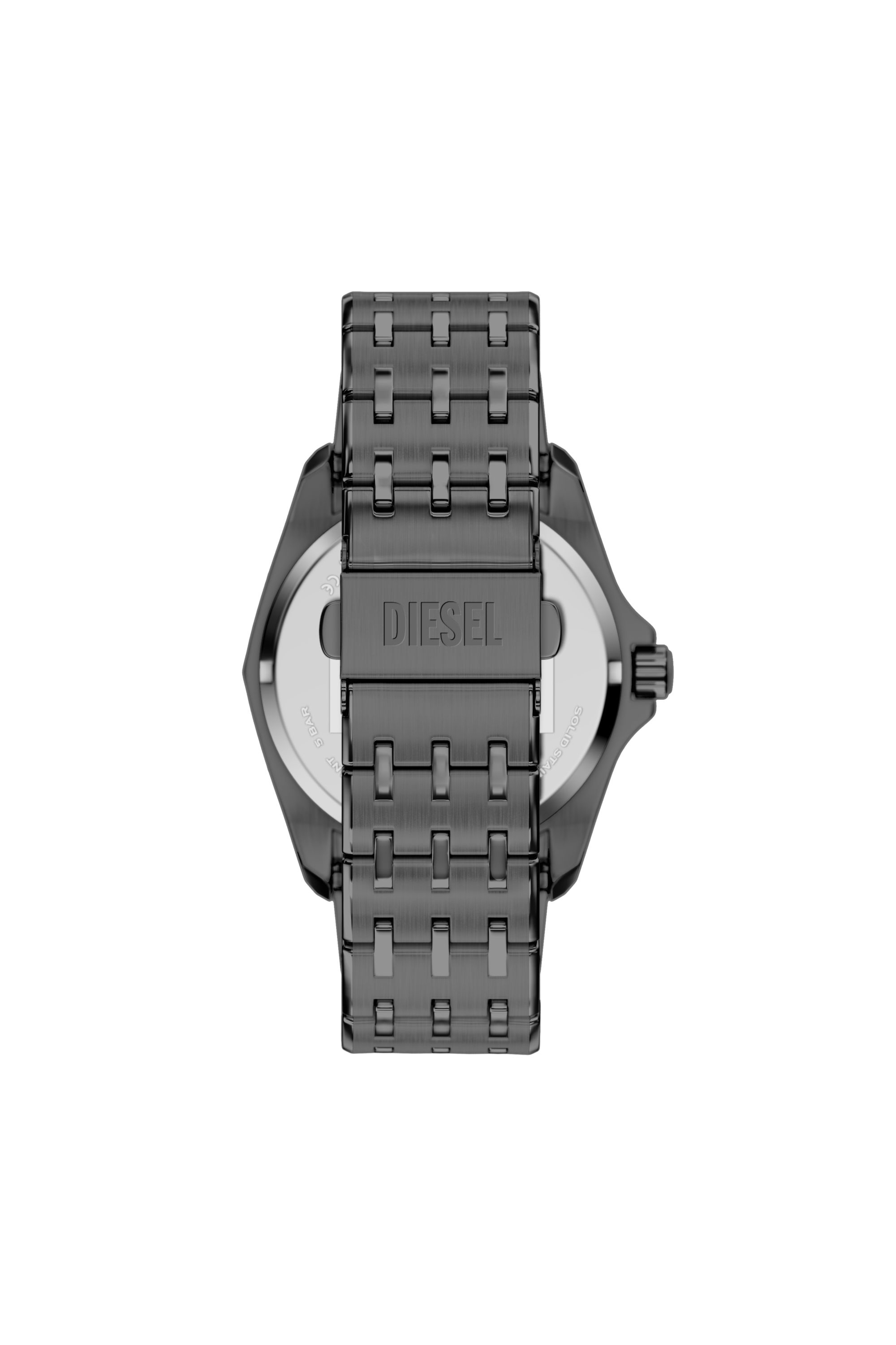 Diesel - DZ2238 WATCH, Herren Stinger gunmetal Edelstahl-Uhr in Dunkelgrau - 2