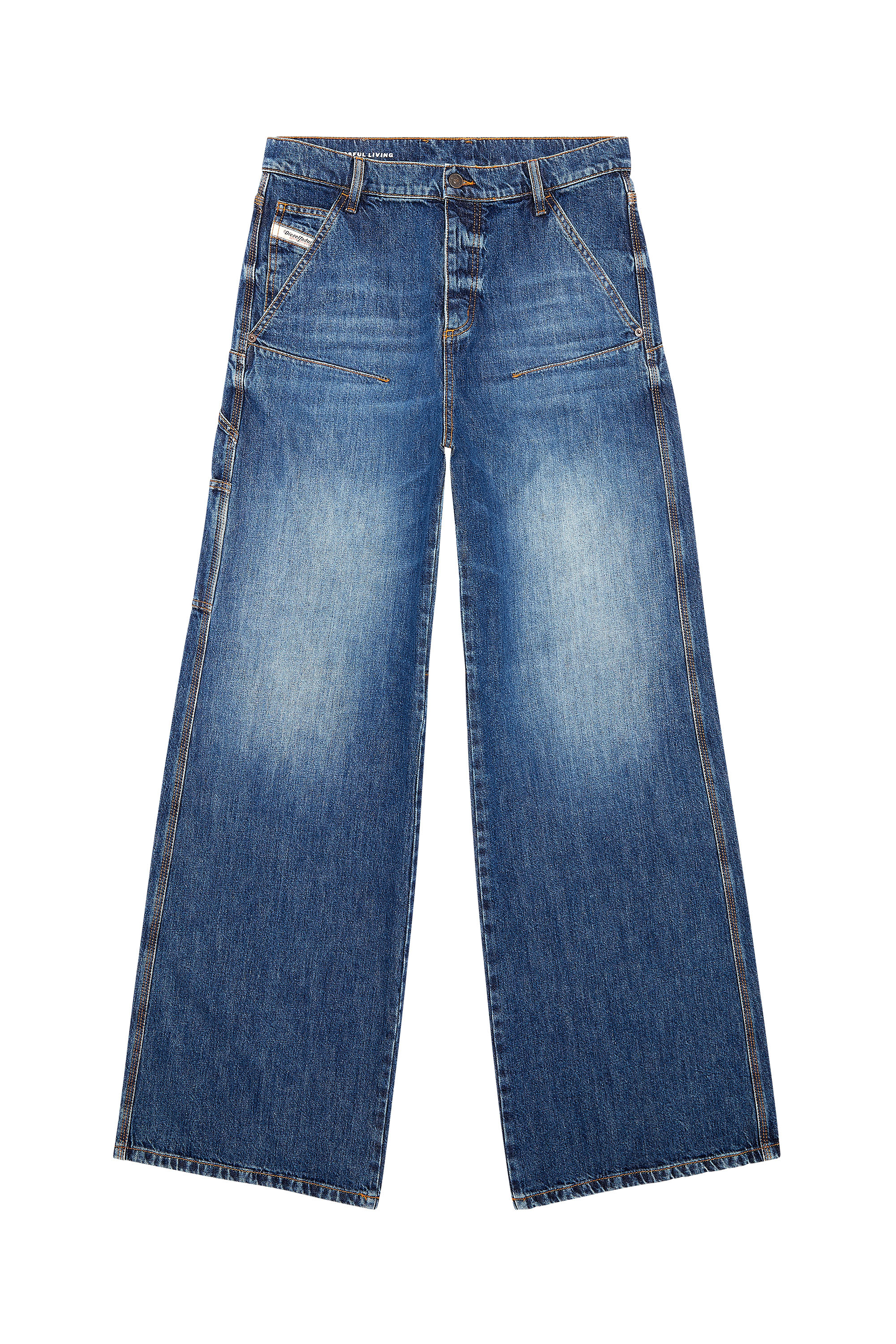 Diesel - Straight Jeans 1996 D-Sire 0HJAW, Dunkelblau - Image 5