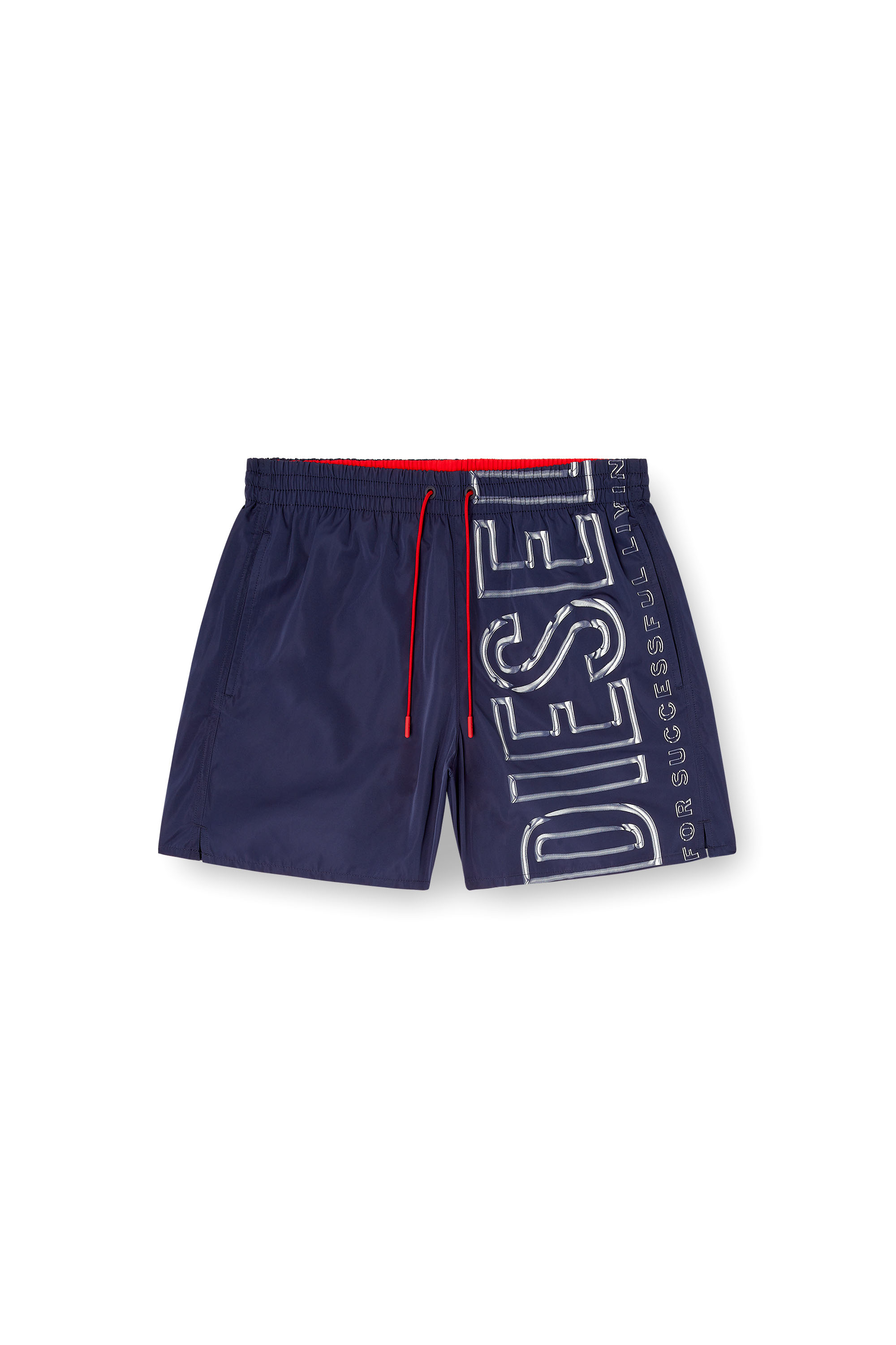 Diesel - SOCCER-41-D-CORE, Herren Badeshorts mit übergroßem Logoprint in null - 4