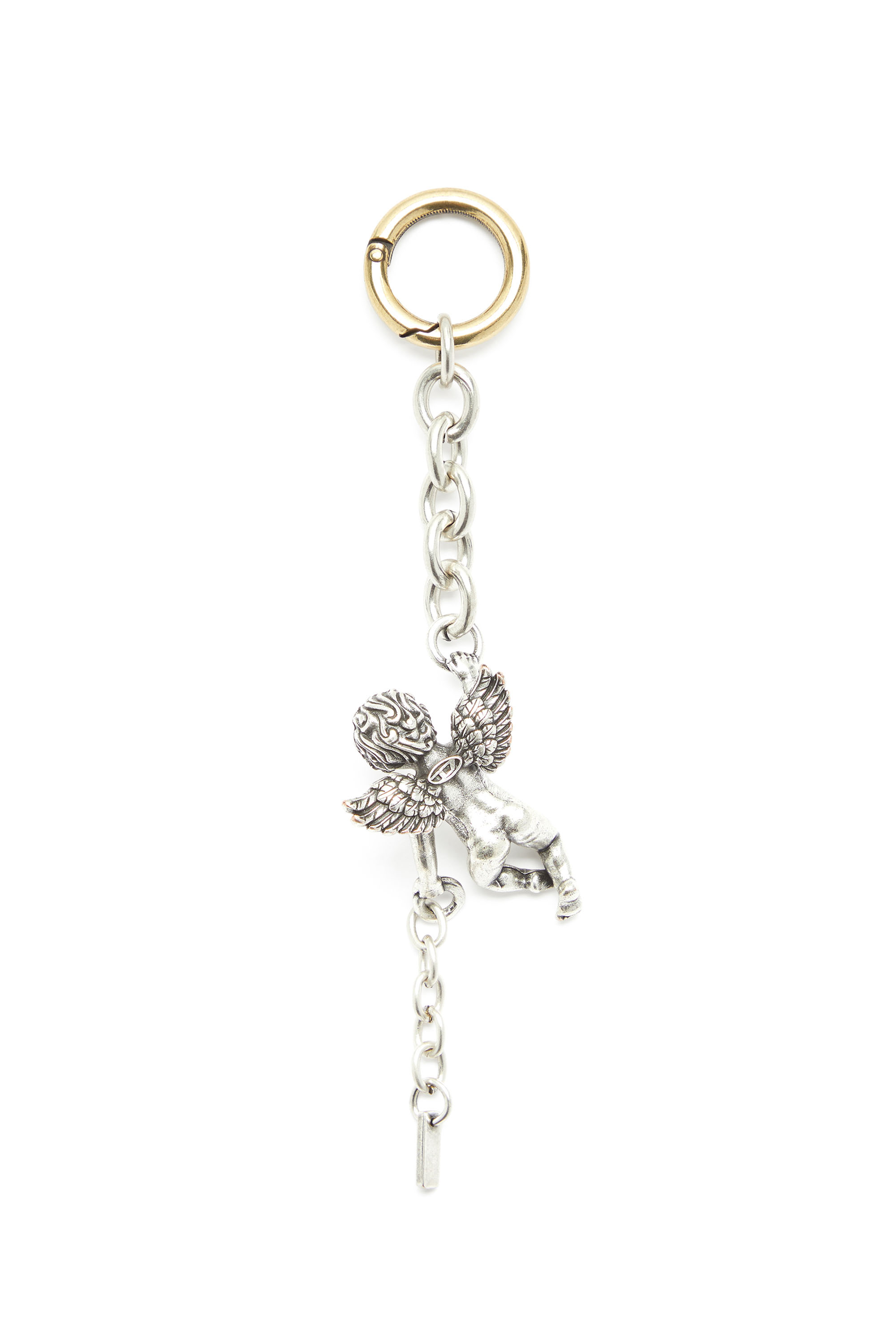 Diesel - CHARM-ANGEL, Damen Metall-Engelsanh&auml;nger in Silber - 3