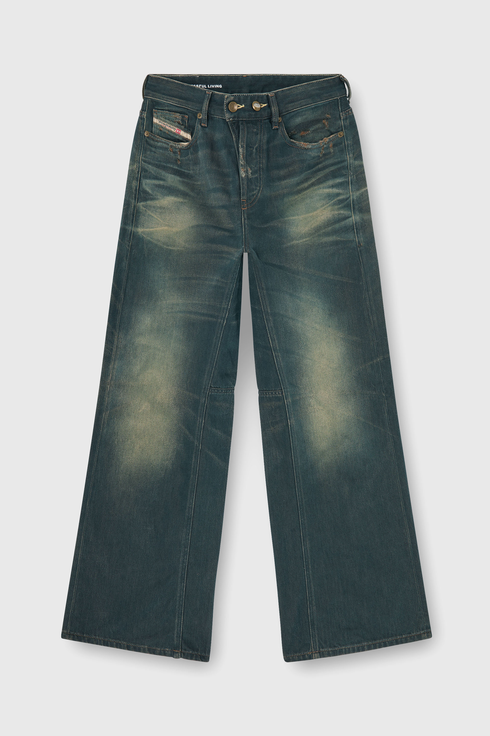 Diesel - Damen Relaxed Jeans 1996 D-Sire 09P85, Dunkelblau - 6