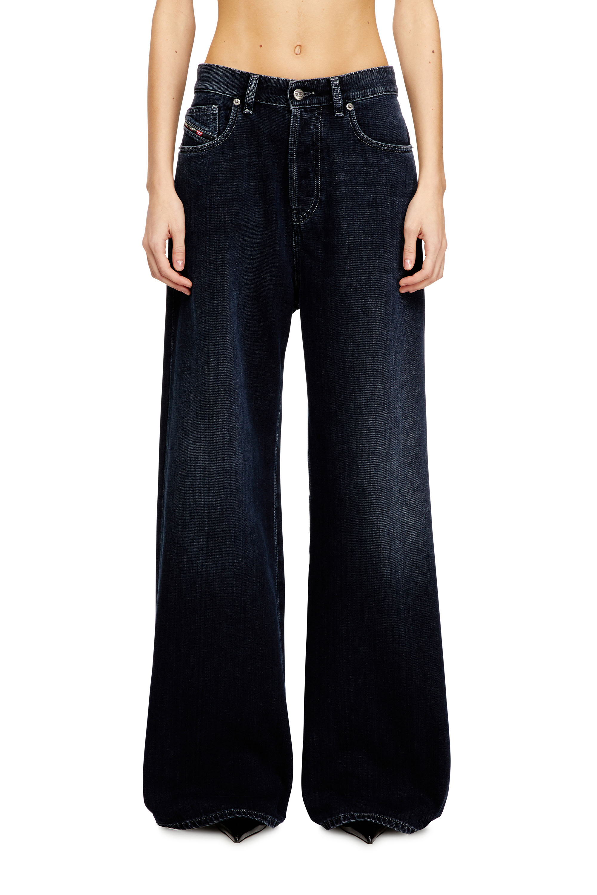 Diesel - Damen Relaxed Jeans 1996 D-Sire 09Q19, Dunkelblau - 1