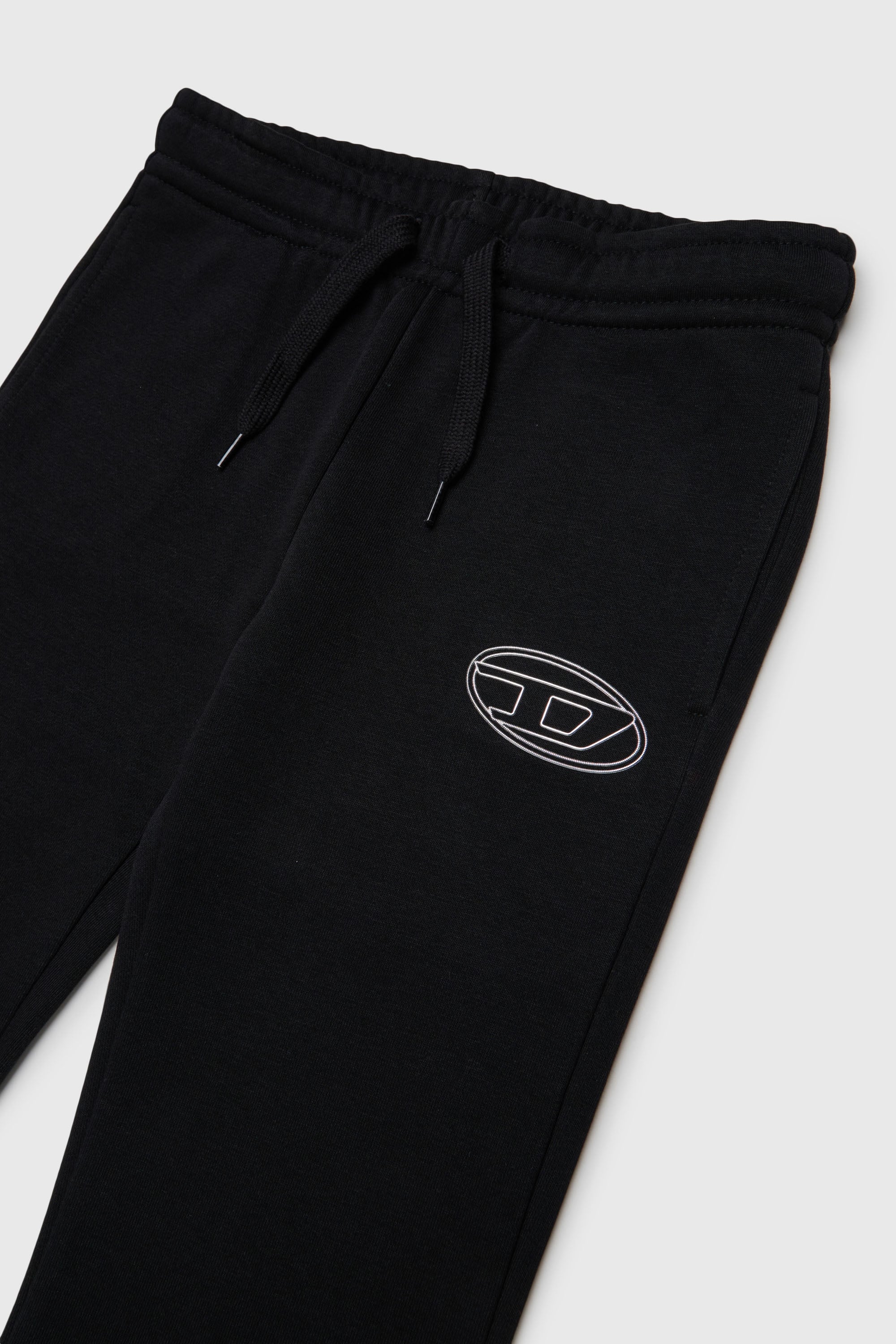 Diesel - PALBIRT, Damen Ausgestellte Sweatpants mit Oval D Logo in Schwarz - 3