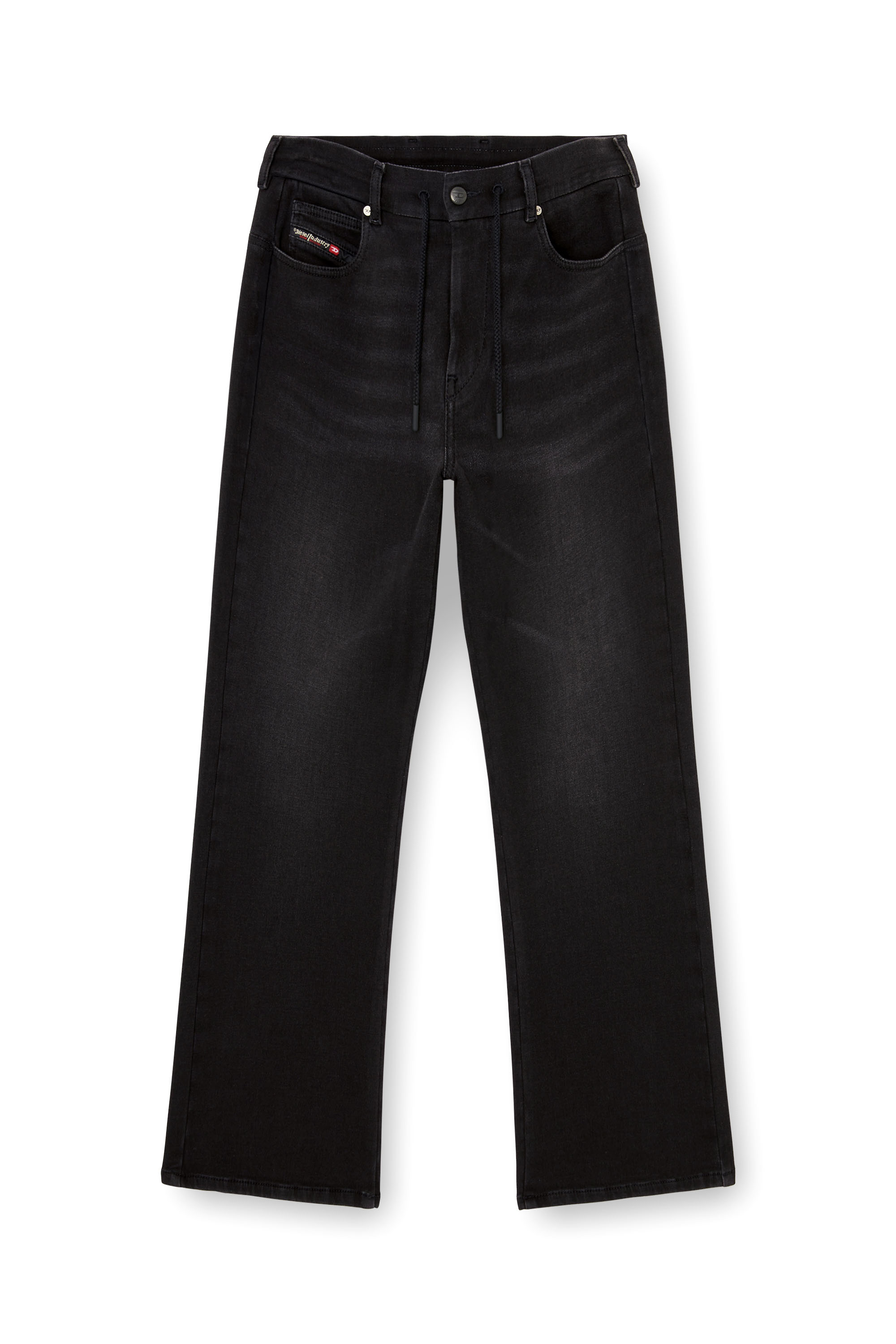 Diesel - Damen Regular 2071 D-Meel Joggjeans&reg; 09P90, Schwarz/Dunkelgrau - 4