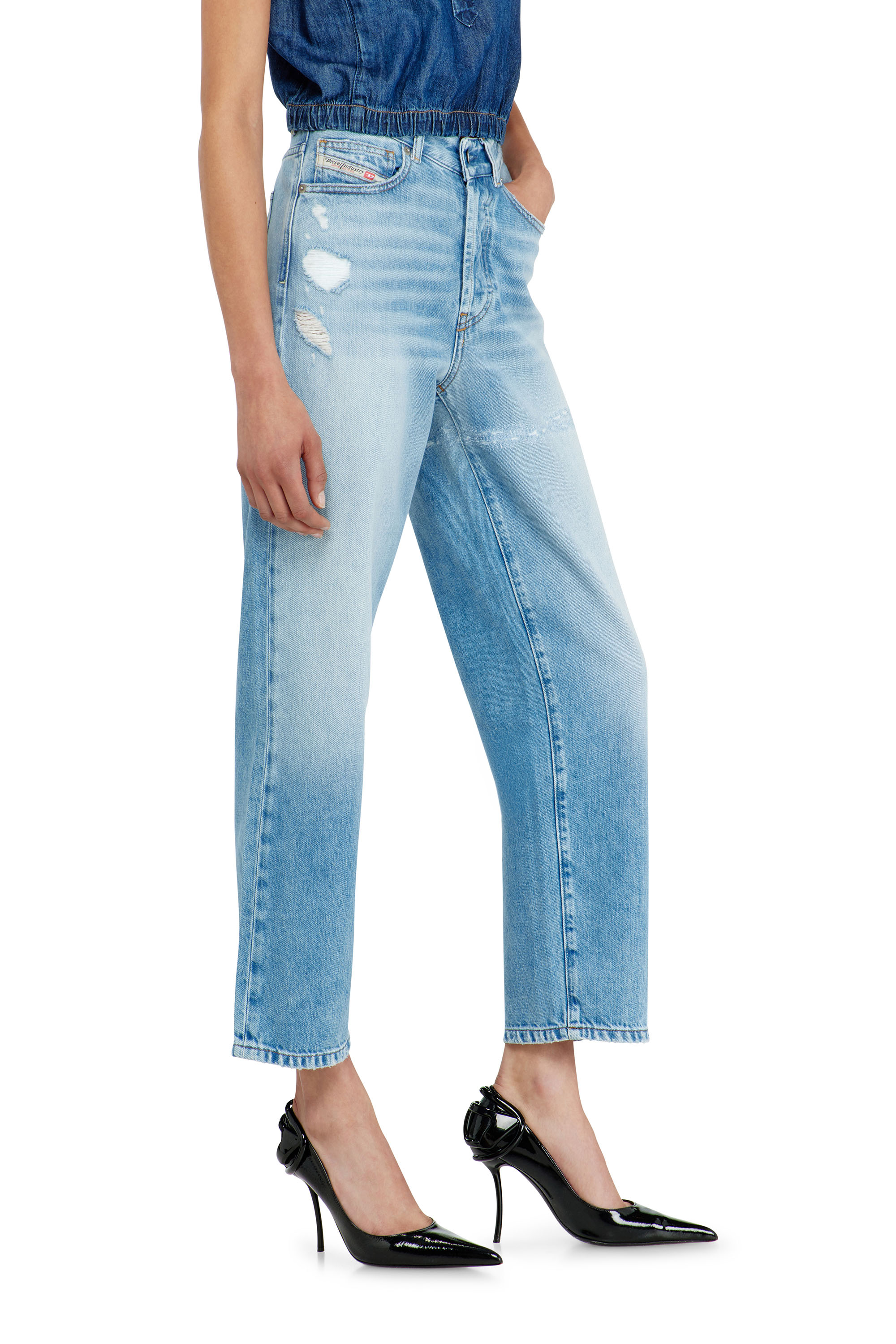 Diesel - Damen Regular Jeans 1981 D-Went 09P49, Hellblau - 7