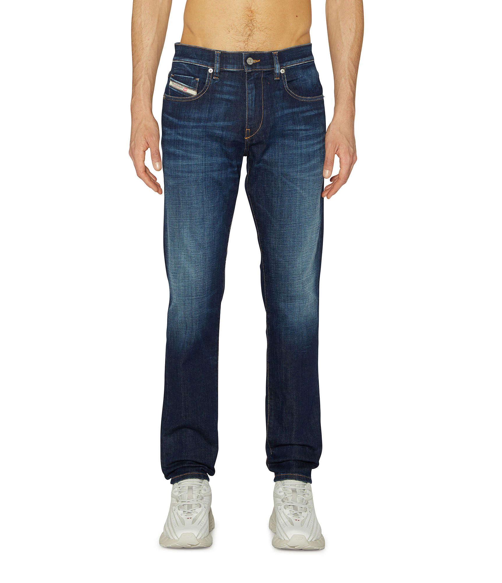 Diesel - Herren Slim Jeans 2019 D-Strukt 09L61, Mittelblau - 1