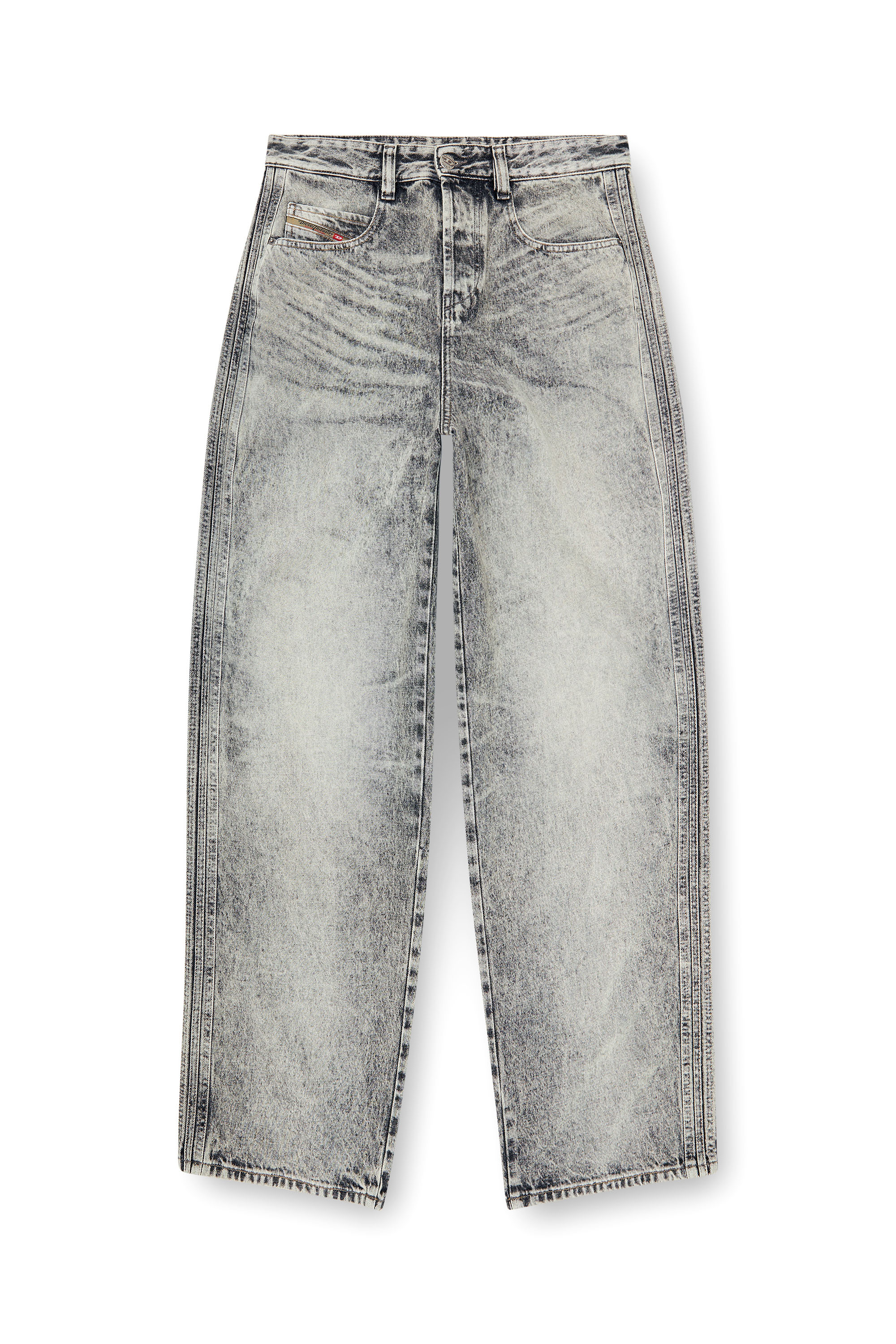 Diesel - Unisex Relaxed Jeans 1997 D-Enim-M 09P11, Hellgrau - 2