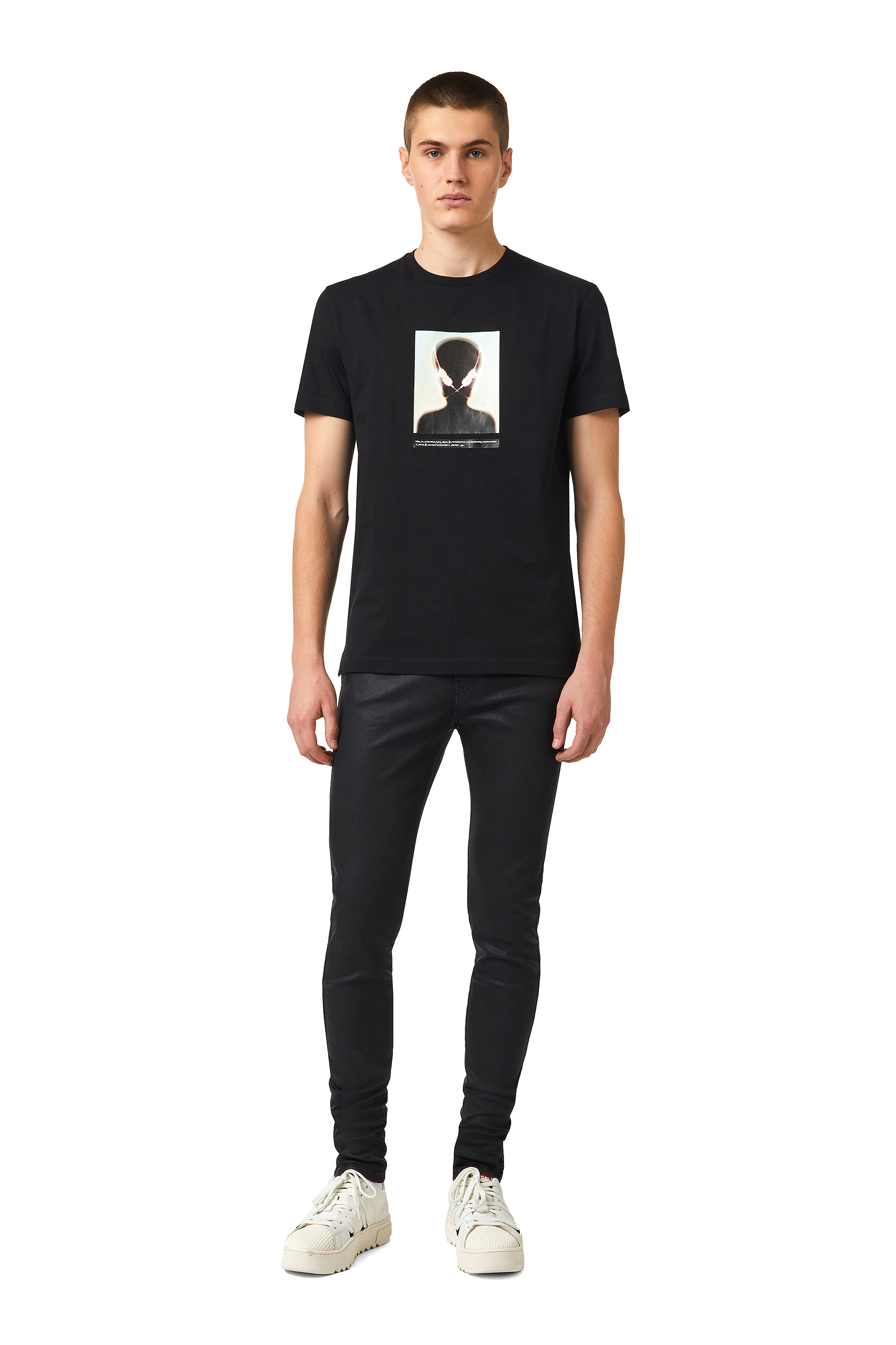 T-DIEGOS-SLITS-B81, Schwarz Diesel - T-DIEGOS-SLITS-B81, Schwarz - Image 1