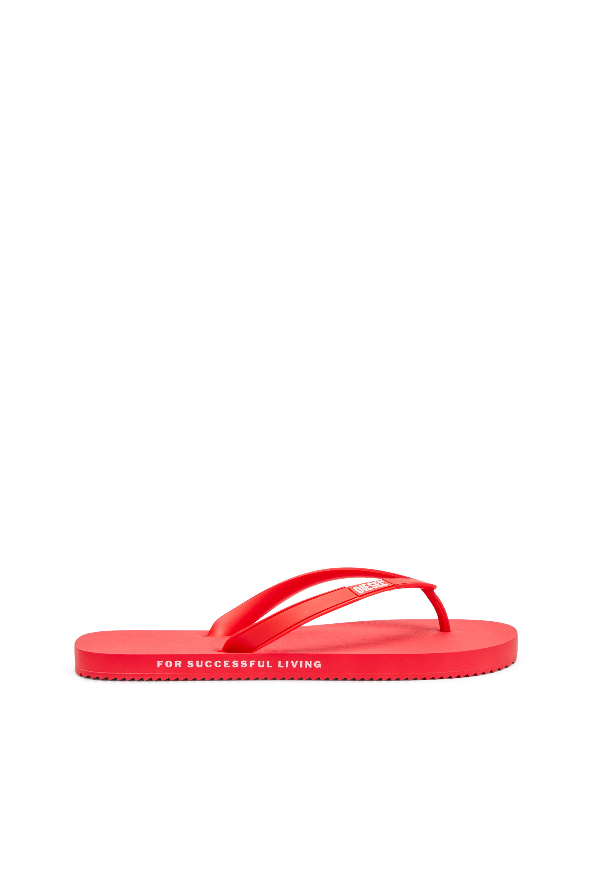 Diesel - SA-RIO, Herren Flip-Flops aus Gummi in Rot - 1